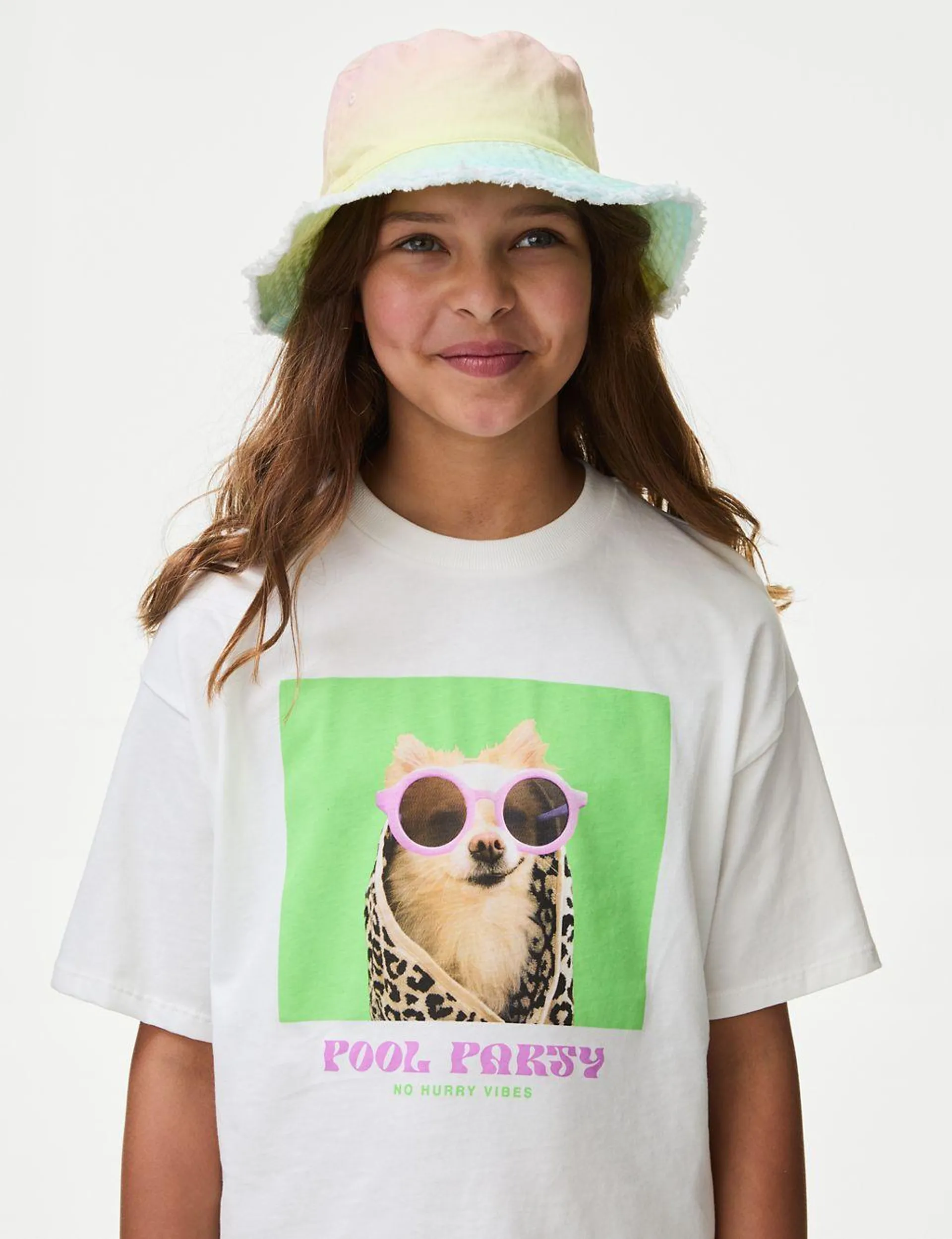 Pure Cotton Dog T-Shirt (6-16 Yrs)