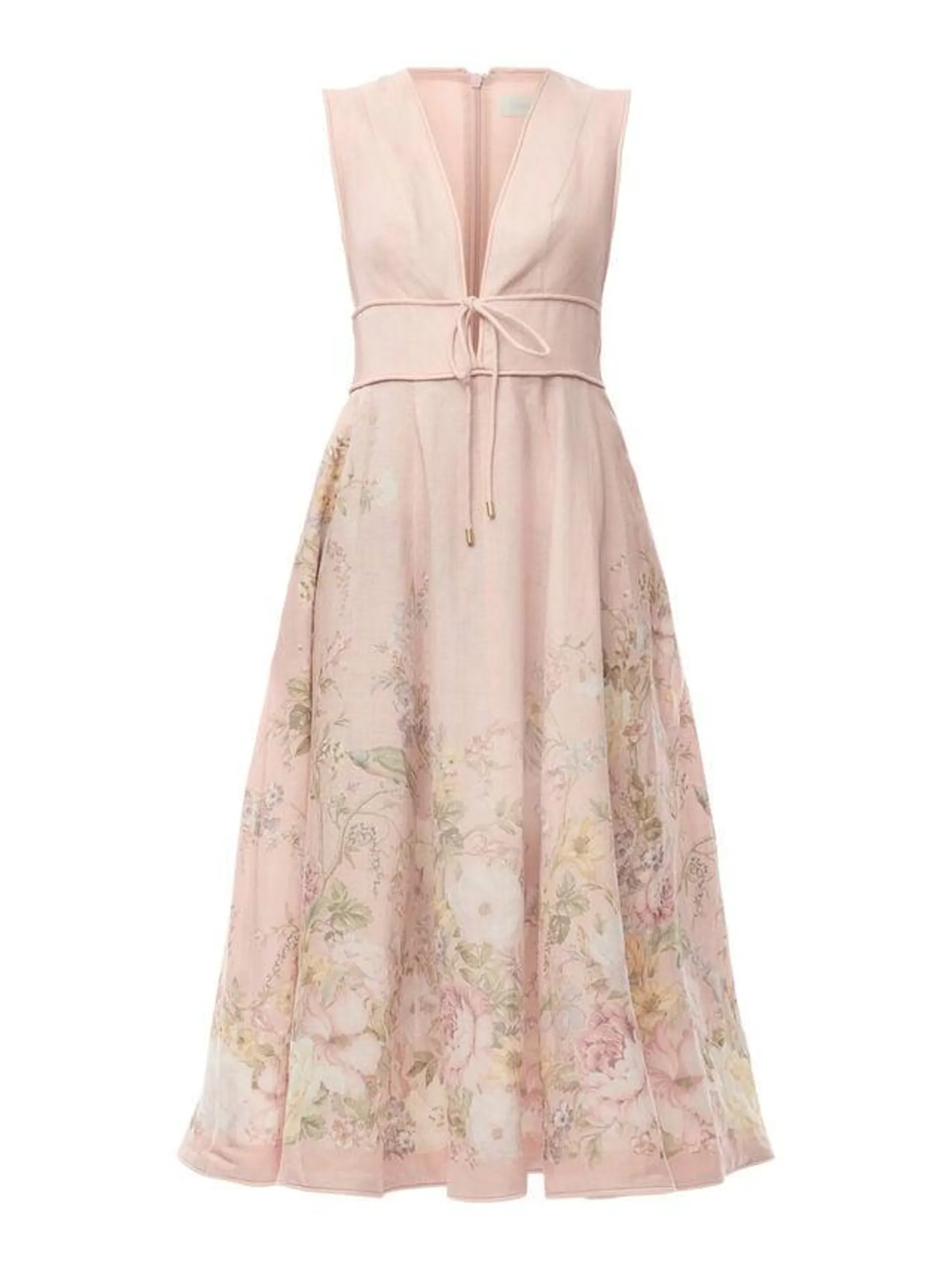 Waverly Plunge Midi Dress