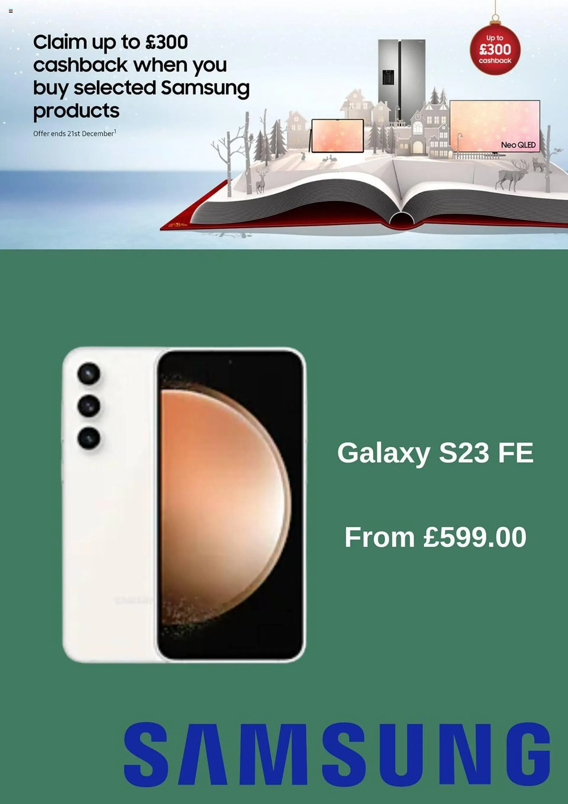 Samsung leaflet from 20 December to 20 January 2024 - Catalogue Page 2
