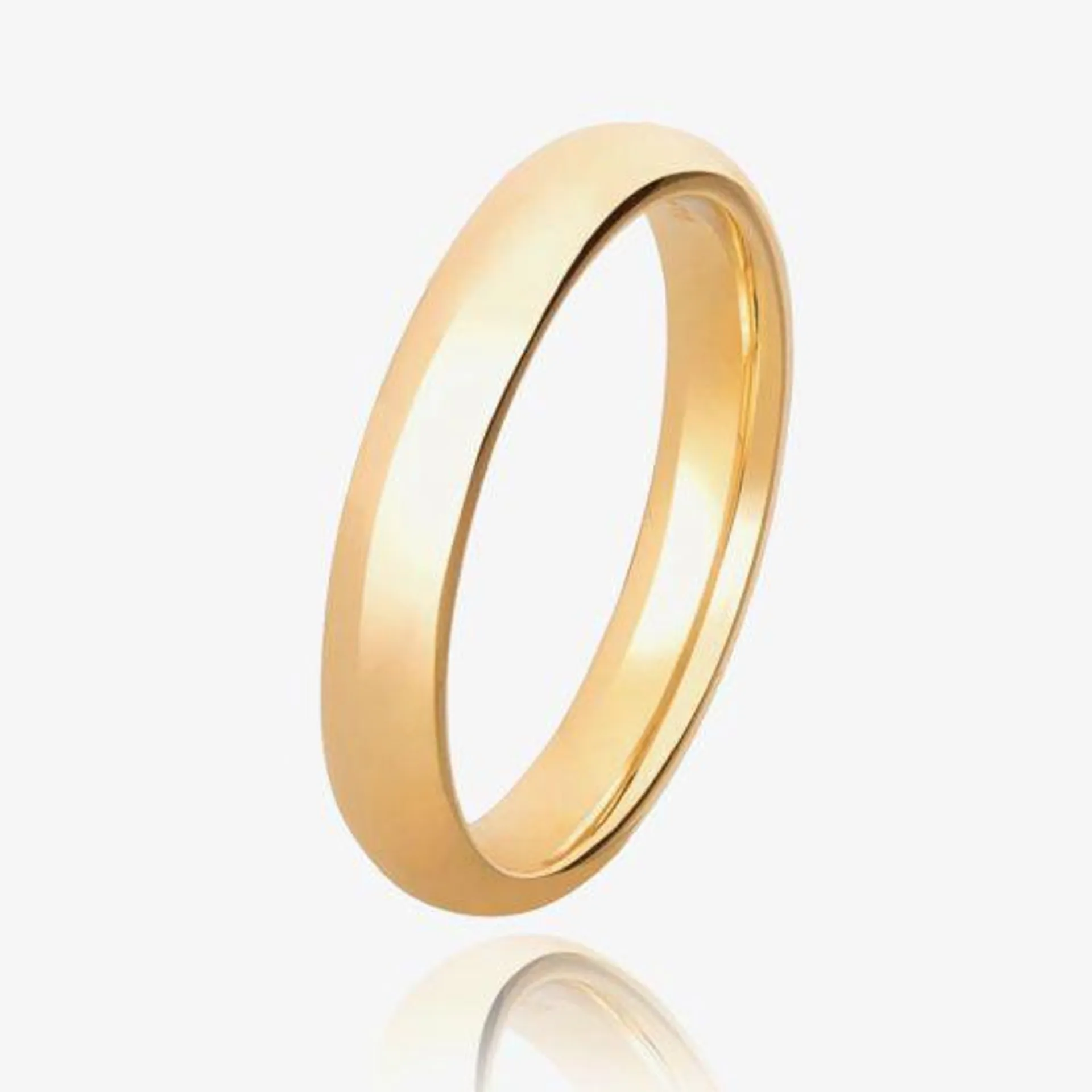 9ct Yellow Gold 2.5mm Court Wedding Ring BC2.5 9Y