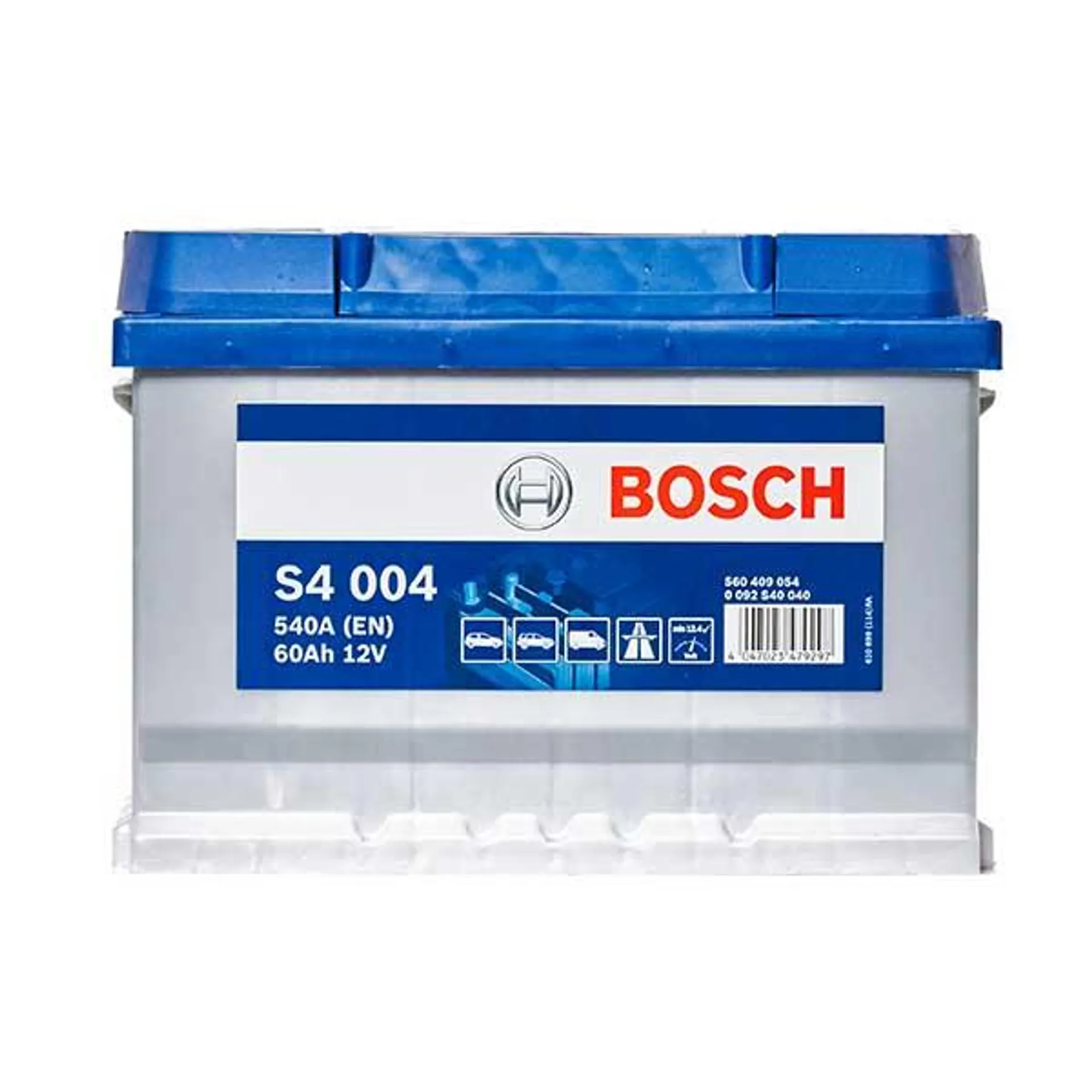 Bosch S4 Car Battery 075 4 Year Guarantee