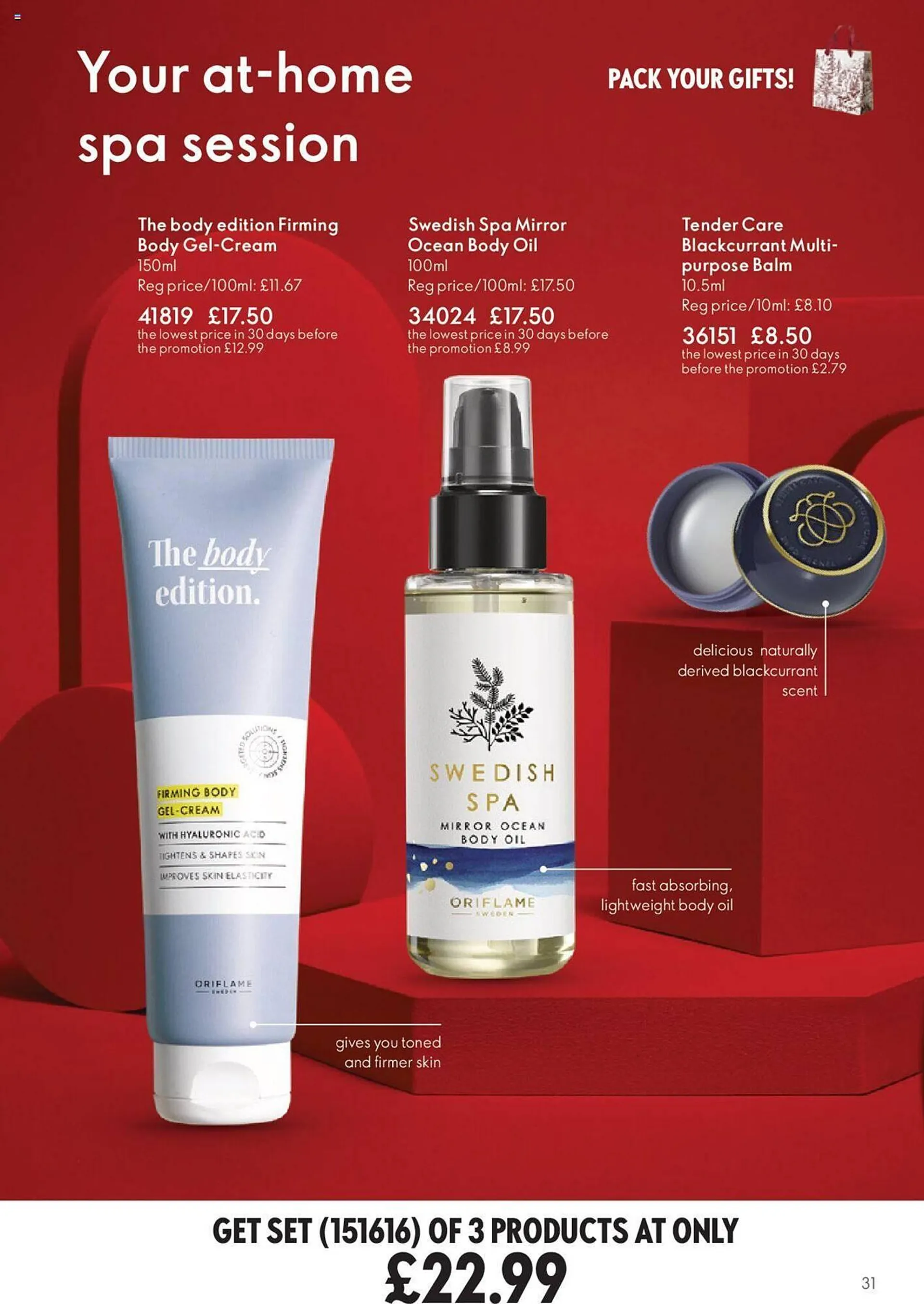 Oriflame leaflet from 3 October to 13 November 2024 - Catalogue Page 31