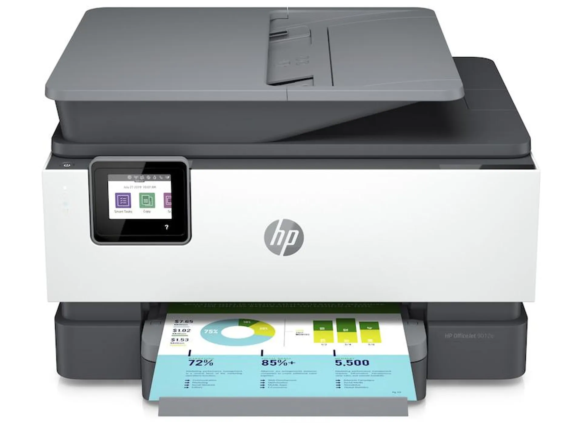 HP OfficeJet Pro 9012e All-in-One HP+ enabled Wireless Colour Printer with 6 Months Instant Ink