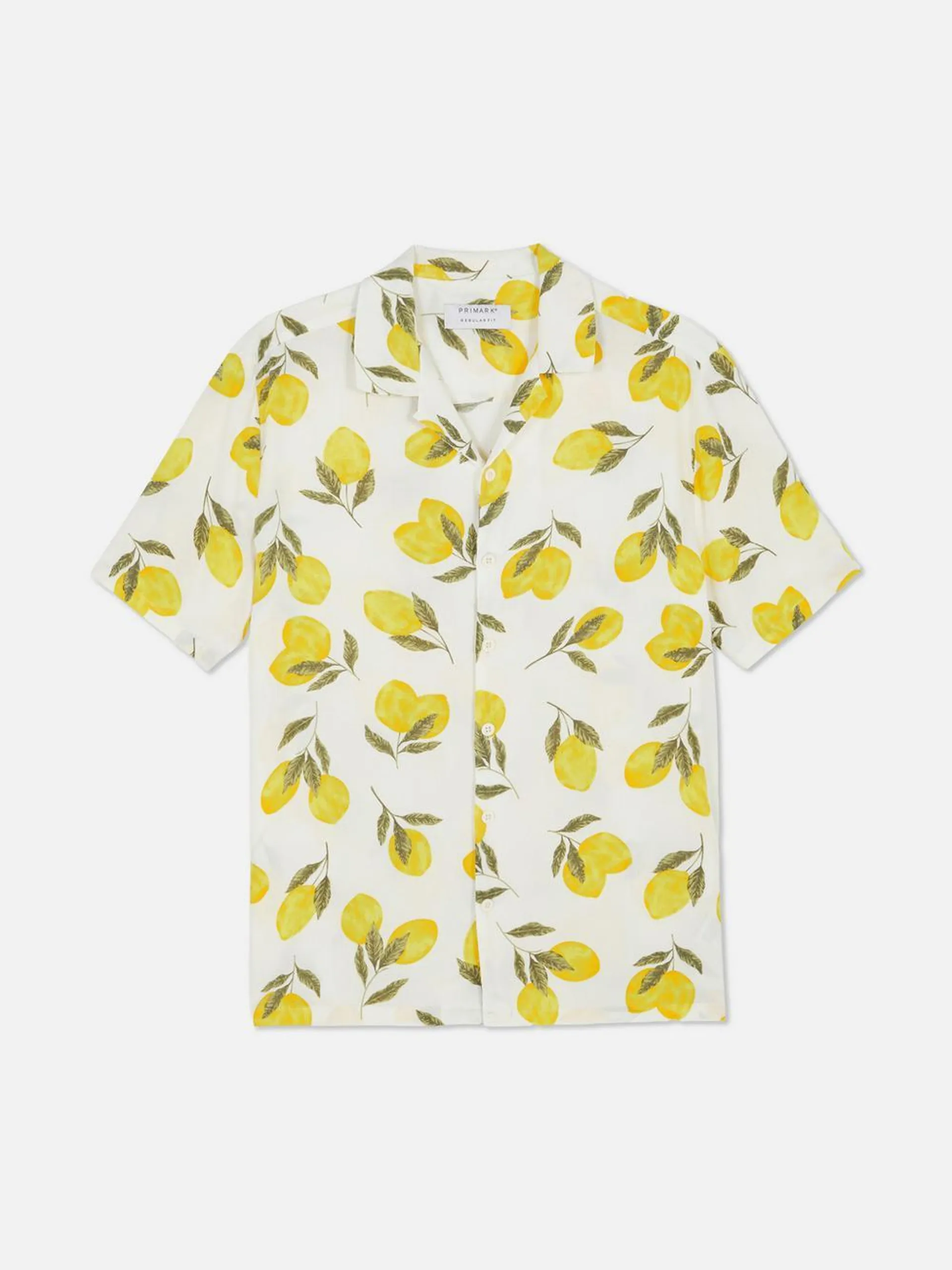 Short Sleeve Lemon Shirt