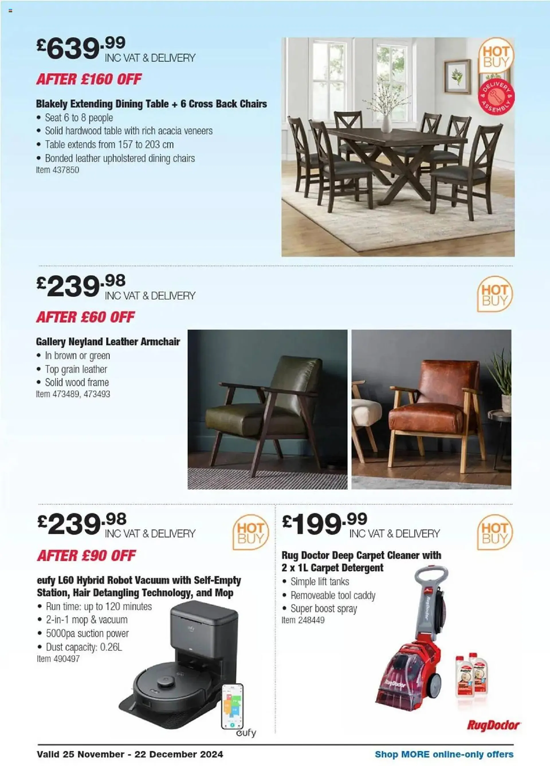 Costco leaflet from 25 November to 22 December 2024 - Catalogue Page 36