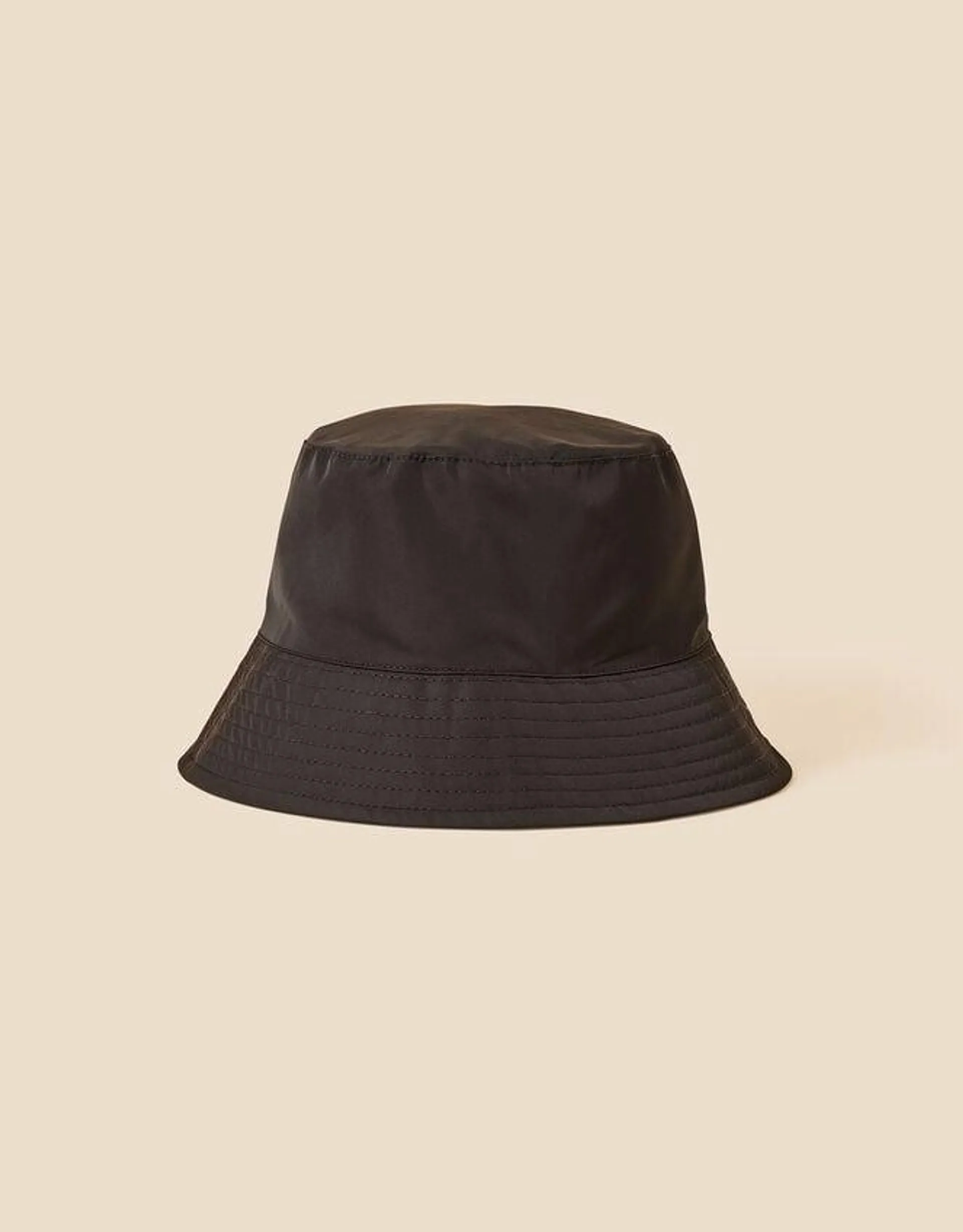 Nylon Bucket Hat Black