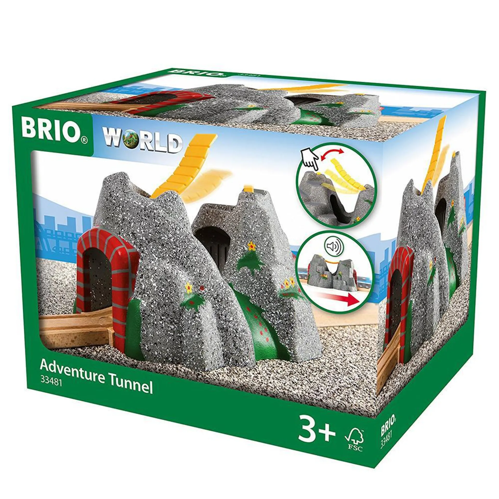 Brio World Adventure Tunnel 33481