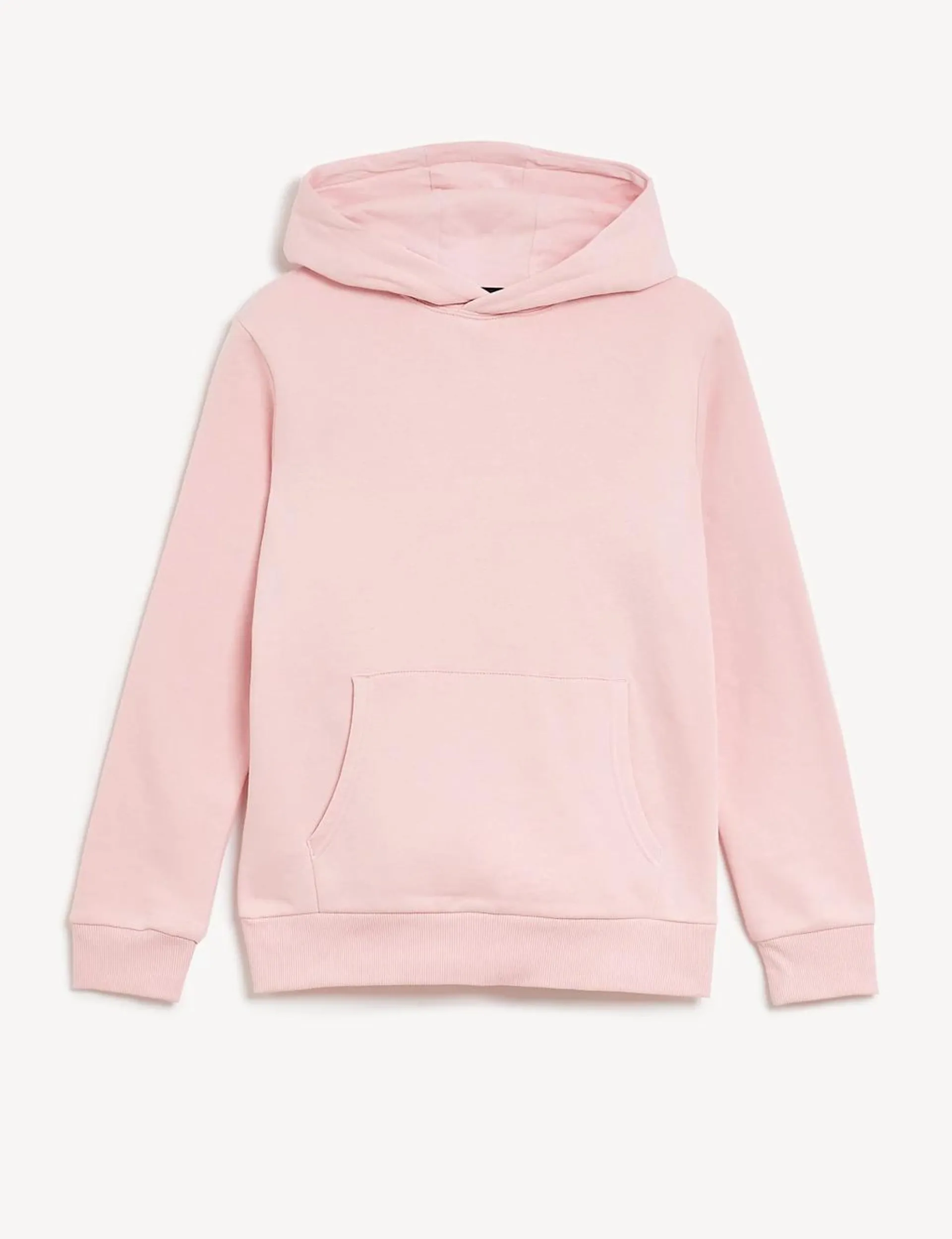 Cotton Rich Plain Hoodie (6-16 Yrs)