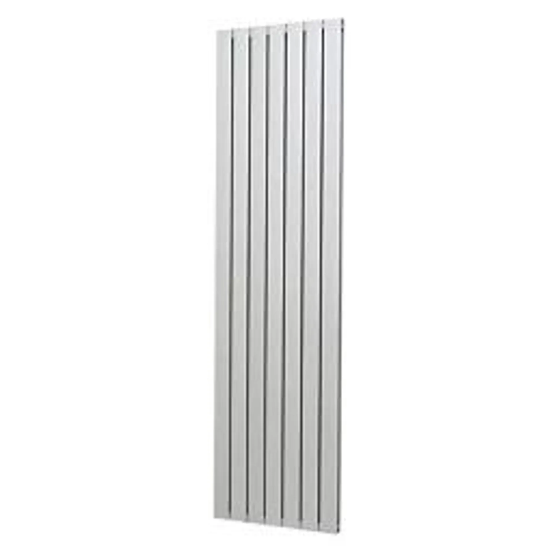 Blaze 1800mm x 485mm 4235BTU Matt Chrome Vertical Designer Radiator