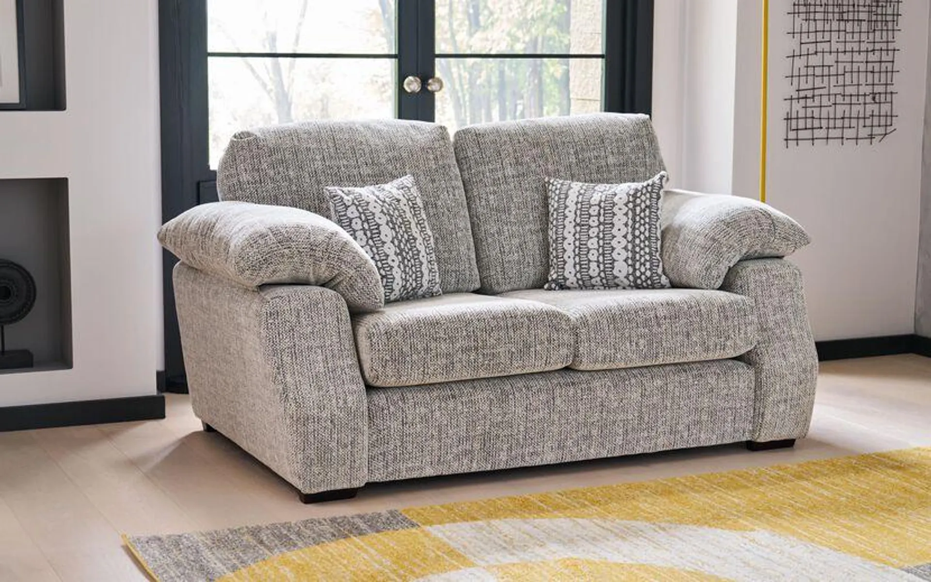 Melody Fabric 2 Seater Sofa