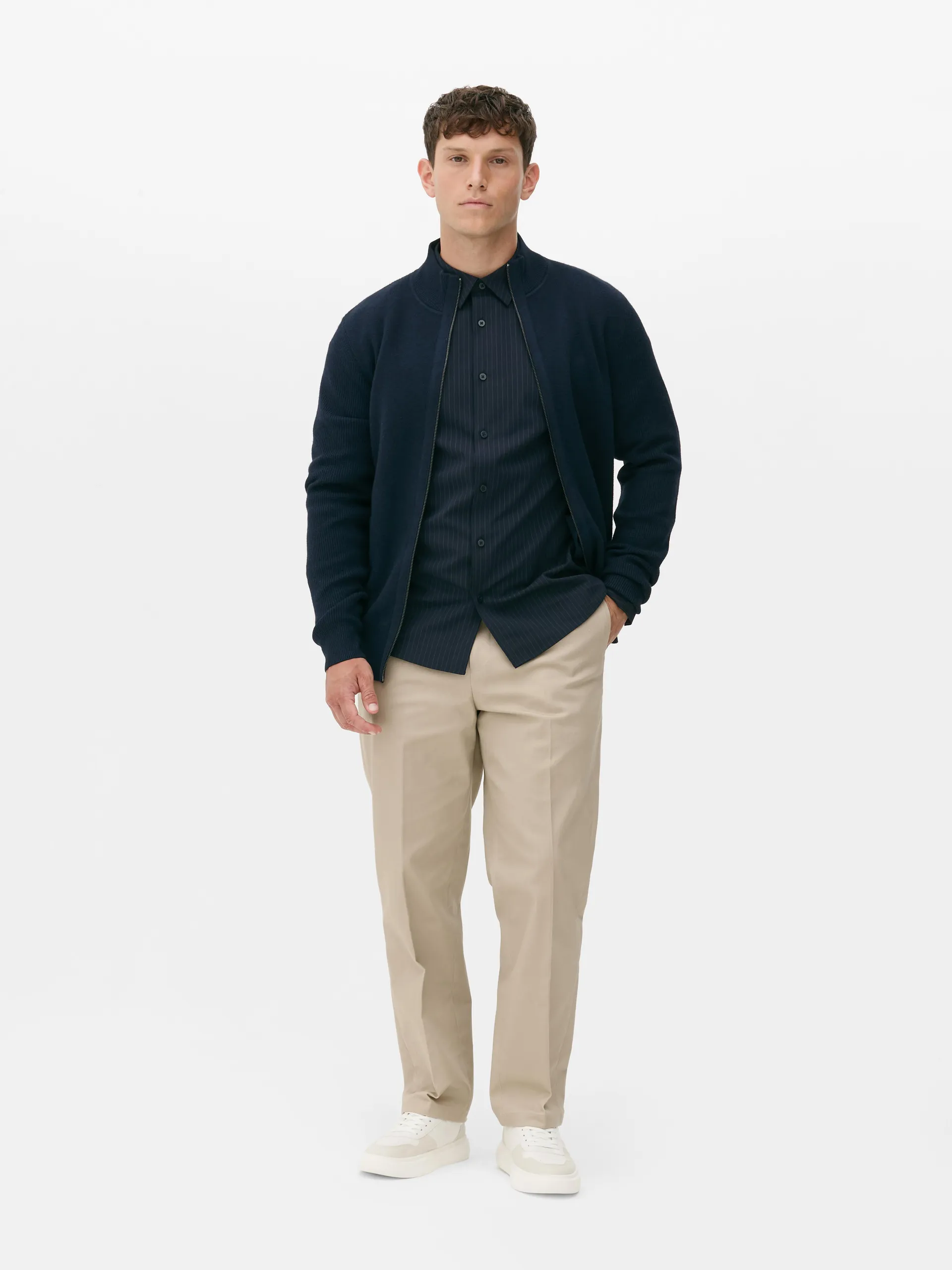 Straight Leg Smart Trousers