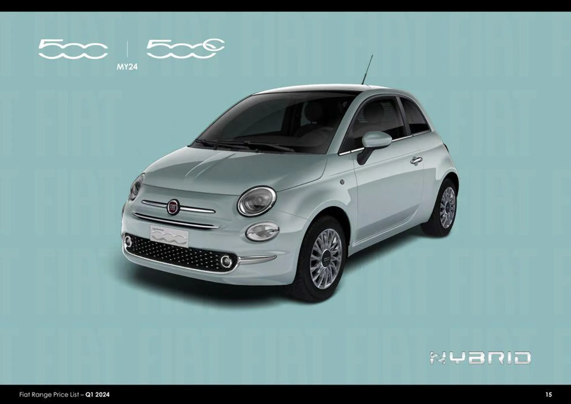 Fiat Range Price List 2024 - 15