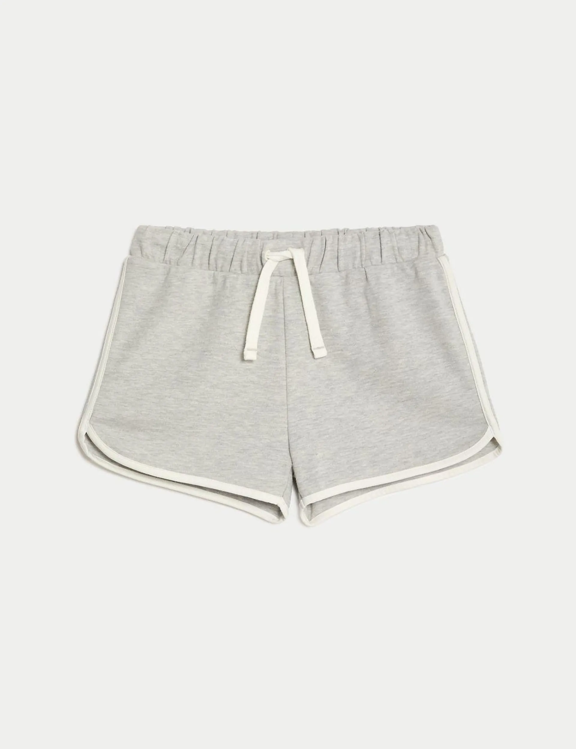 Pure Cotton Elasticated Waist Shorts (6-16 Yrs)