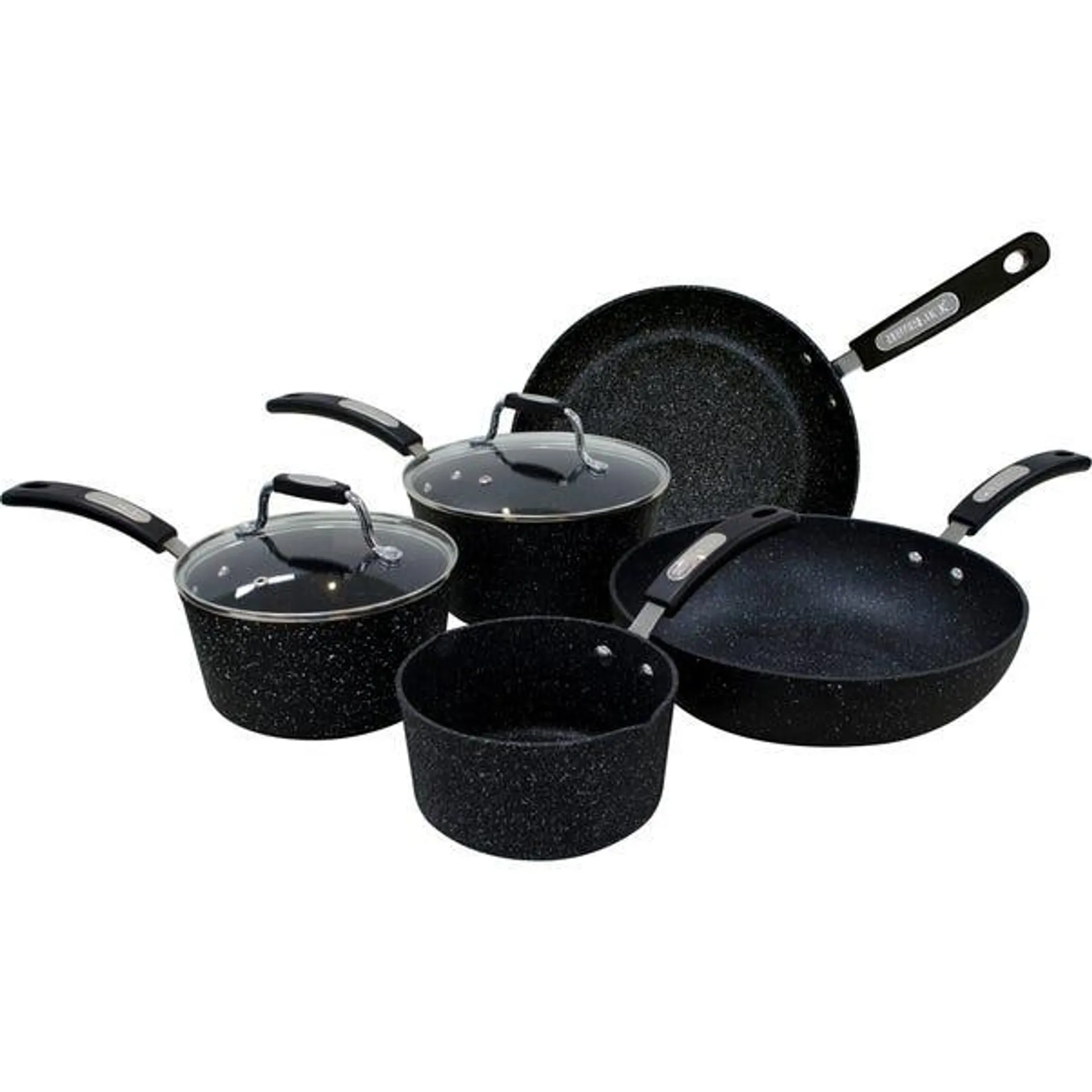 Scoville Neverstick Non-stick Aluminium 5 Piece Pan Set