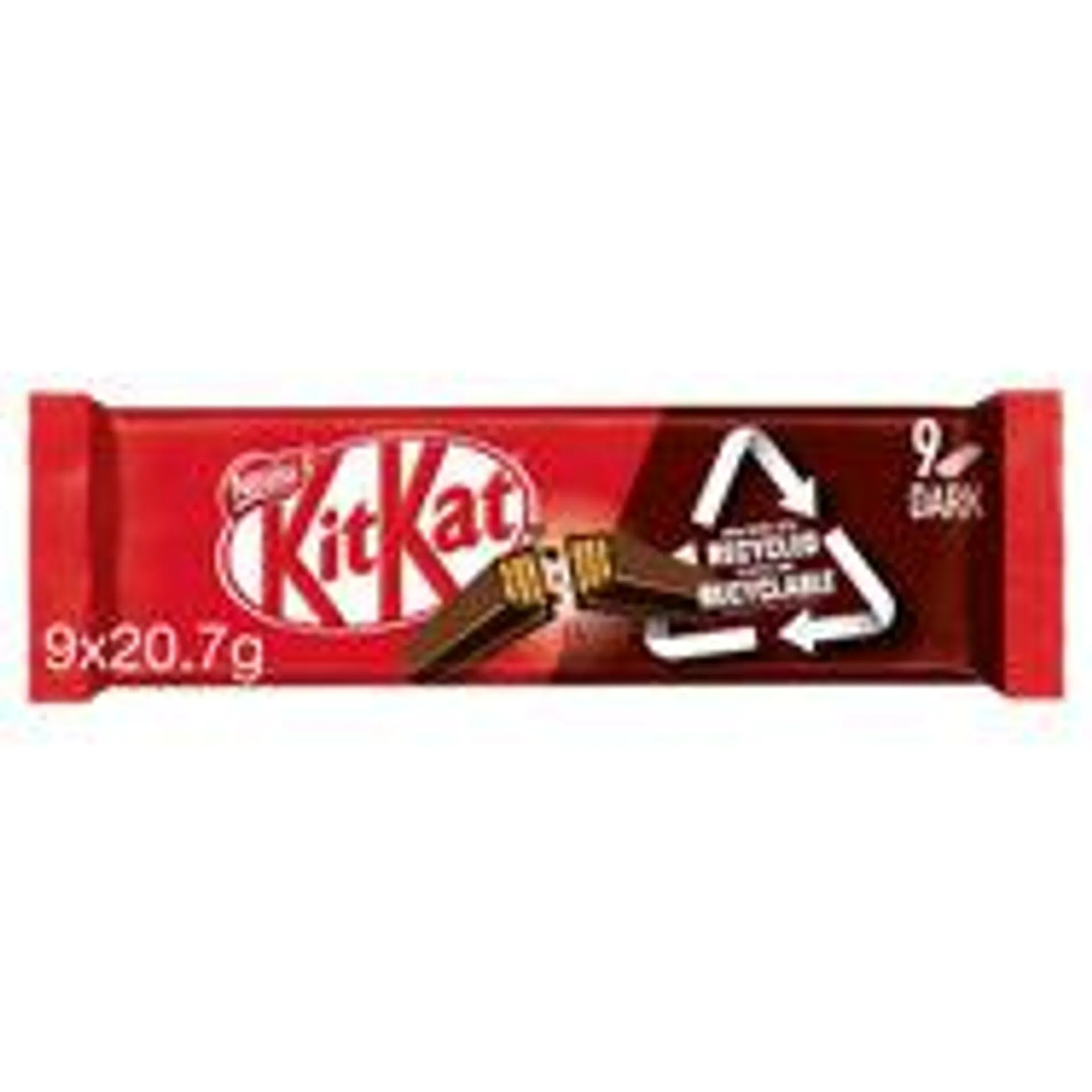 Kit Kat 2 Finger Dark Chocolate Biscuit Bars Multipack