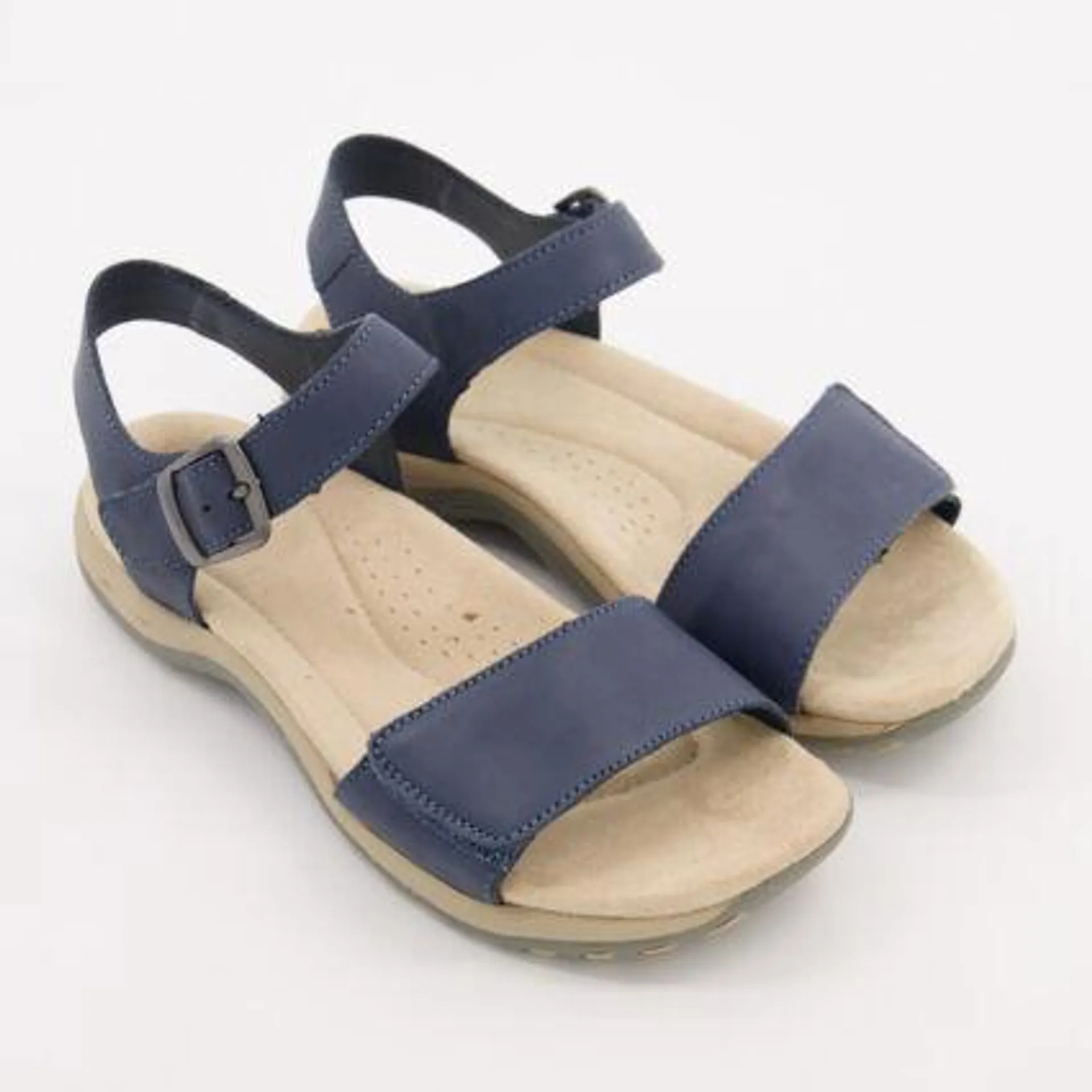Blue Maine Flat Sandals
