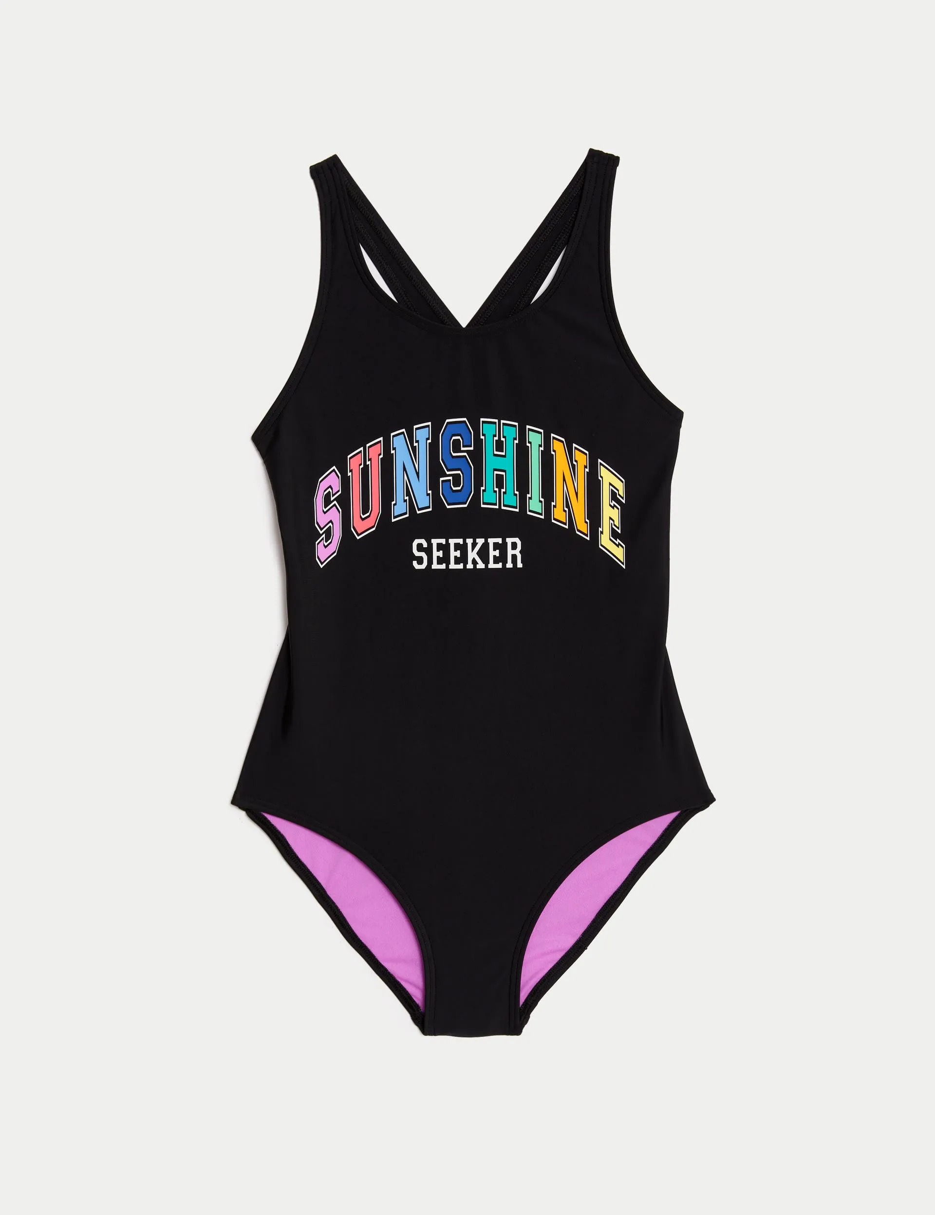 Sunrise Print Swimsuit (6-16 Yrs)