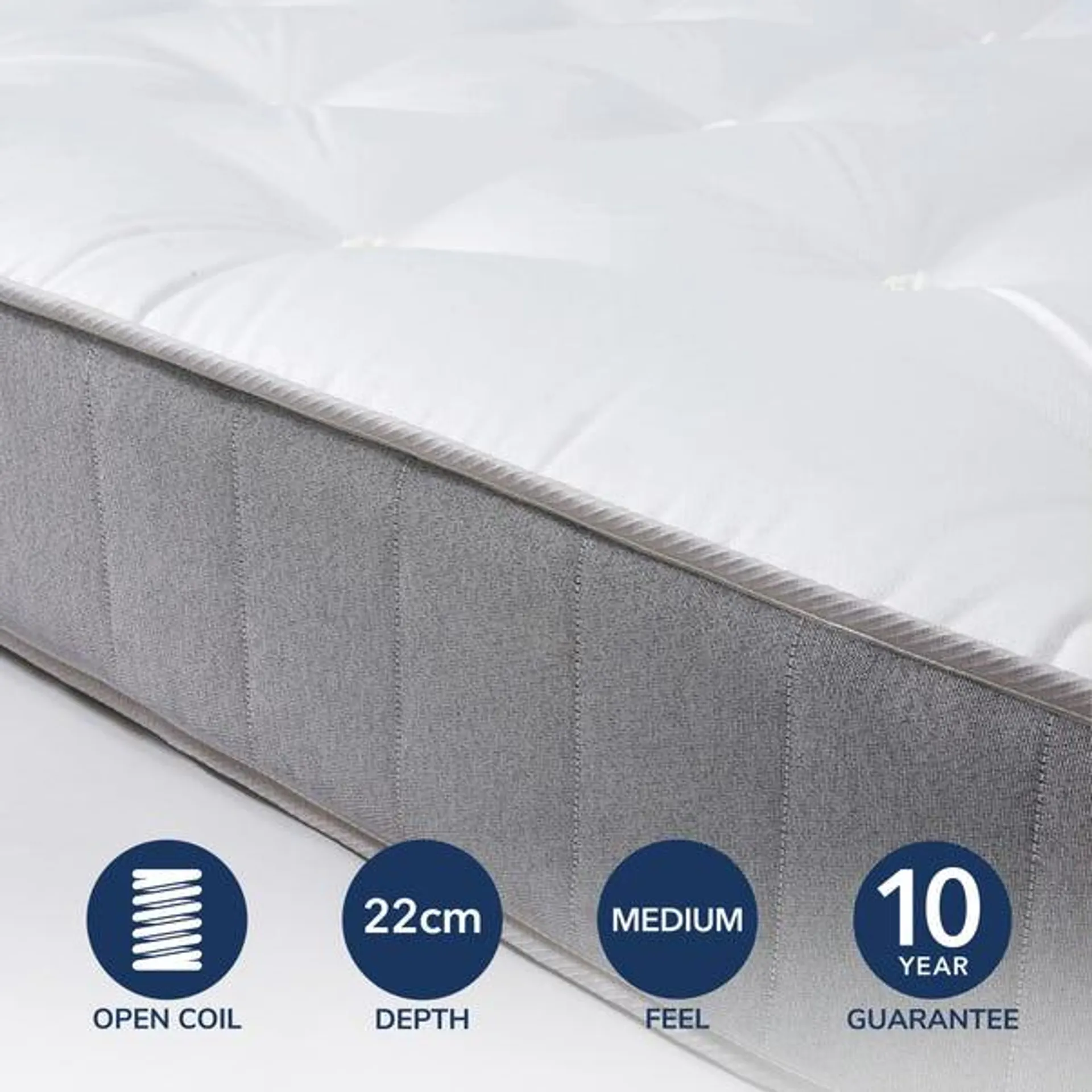 Fogarty Just Right Extra Comfort Open Coil Mattress