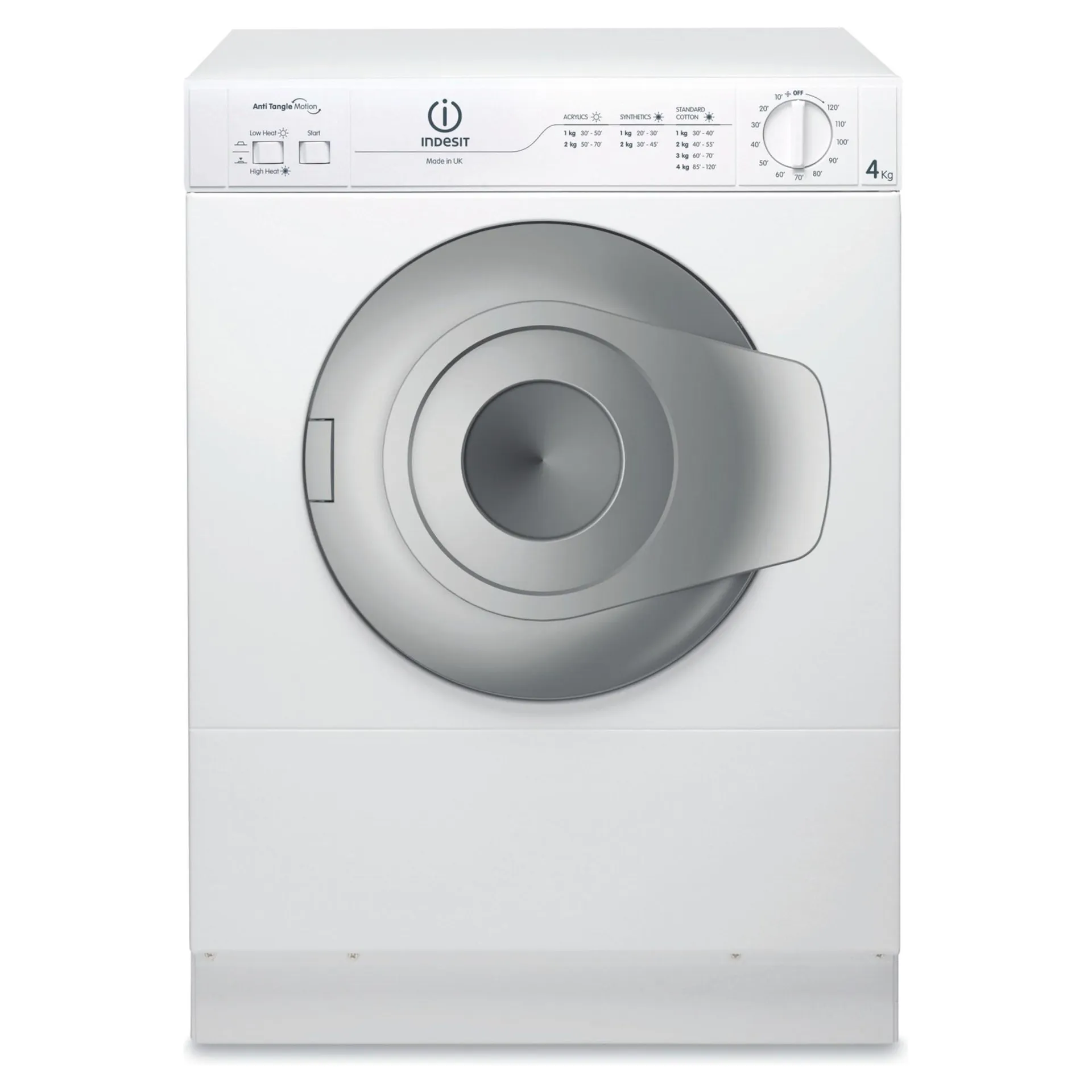 Indesit NIS41V 4kg Vented Tumble Dryer