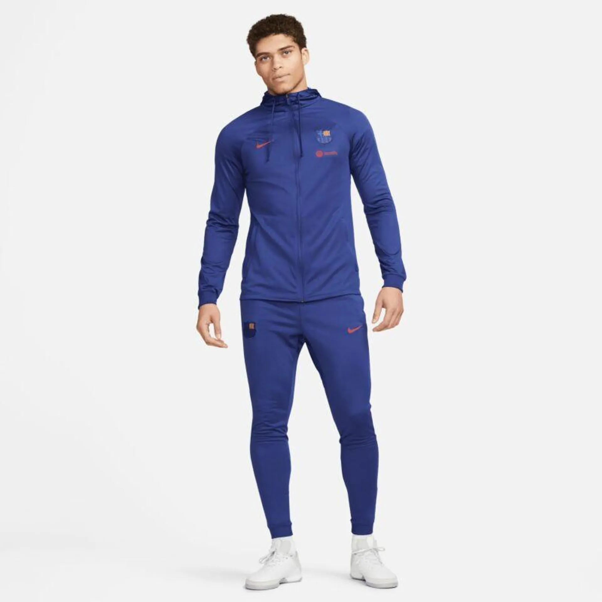 Nike Barcelona Dri-Fit Strike Hooded Tracksuit - Royal 2023