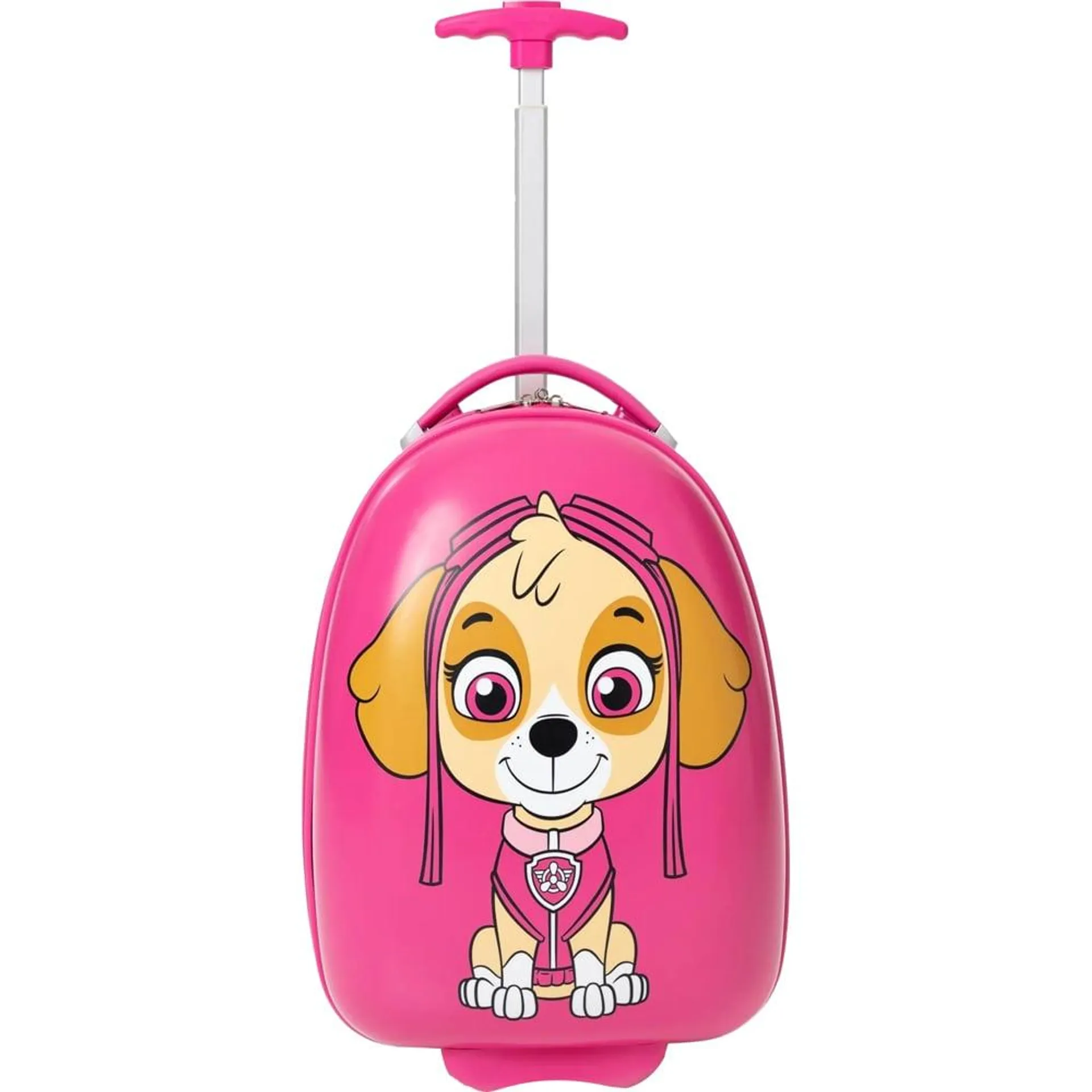 Paw Patrol Pink and Beige Skye Suitcase