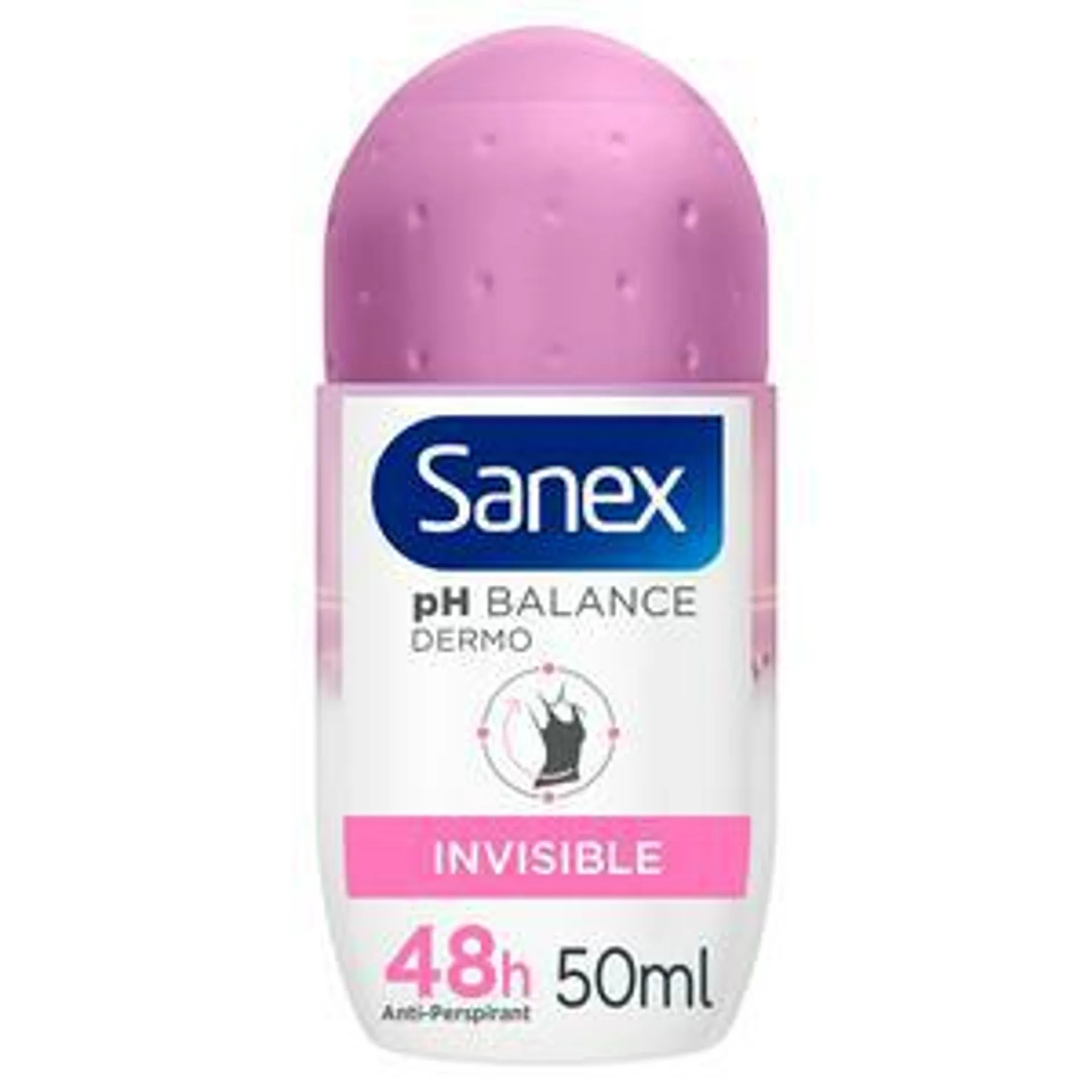 Sanex Dermo Invisible Roll On Antiperspirant 50ml