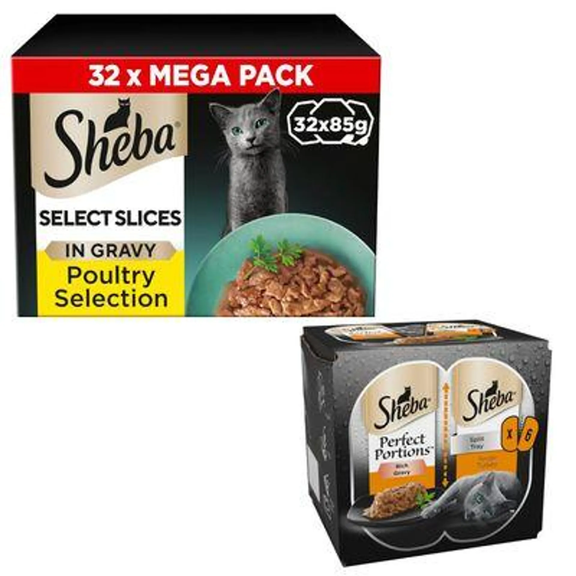 32x85g Sheba Wet Cat Food + 6x37.5g Sheba Wet Cat Food - Special Bundle! *