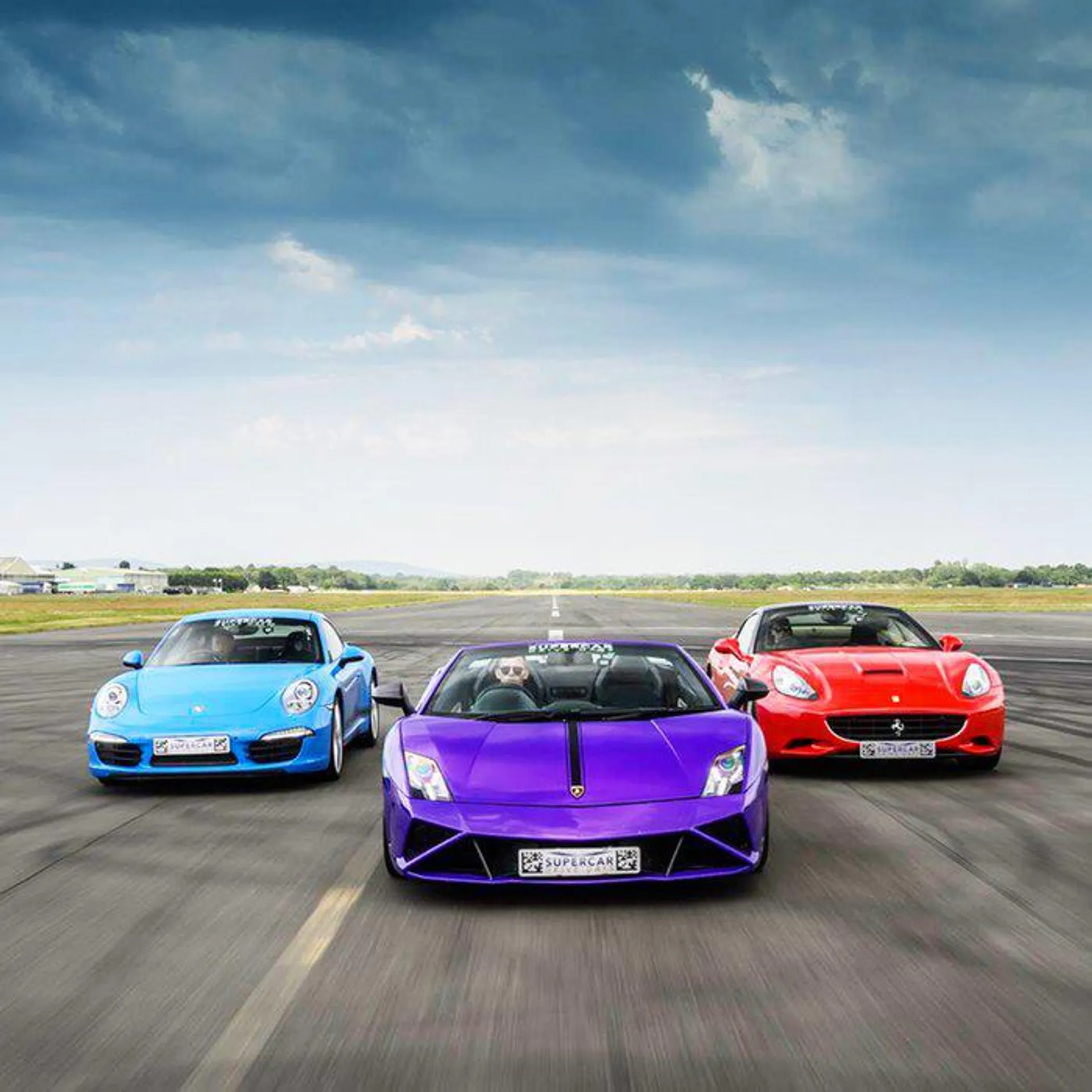 Triple Supercar Driving Thrill at a Top UK Race Track