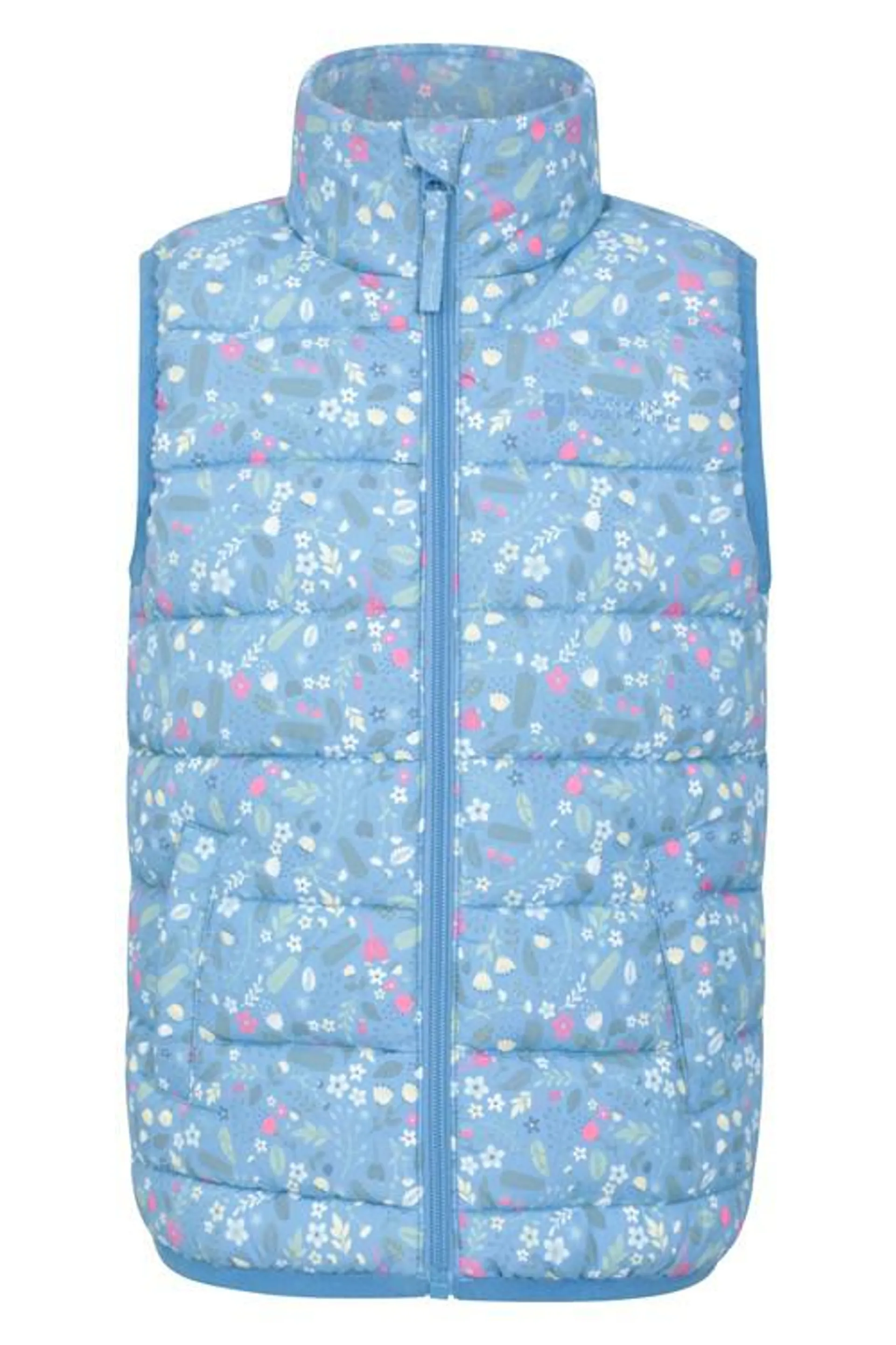 Rocko Kids Printed Padded Gilet