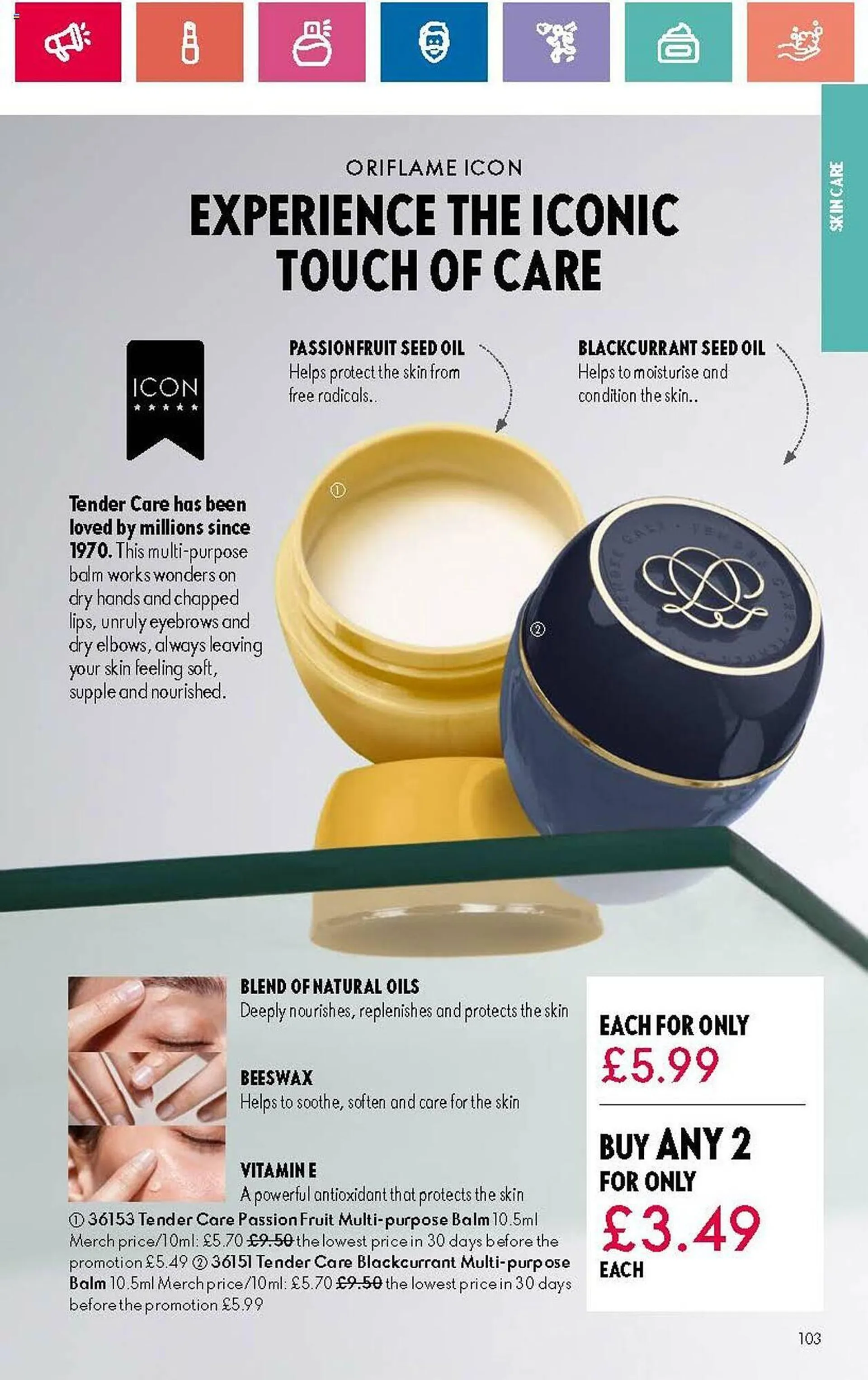 Oriflame leaflet from 30 May to 19 June 2024 - Catalogue Page 103