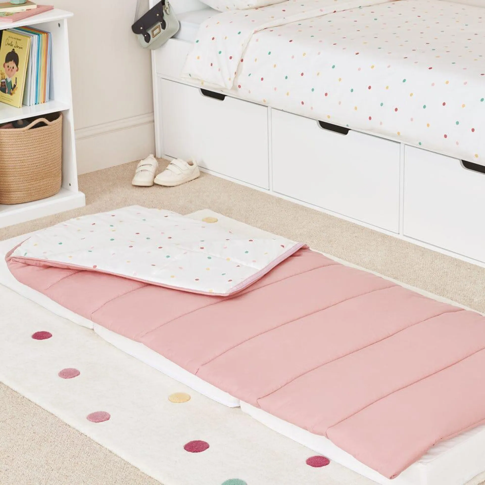 Children's Sleeping Bag, Pastel Spot