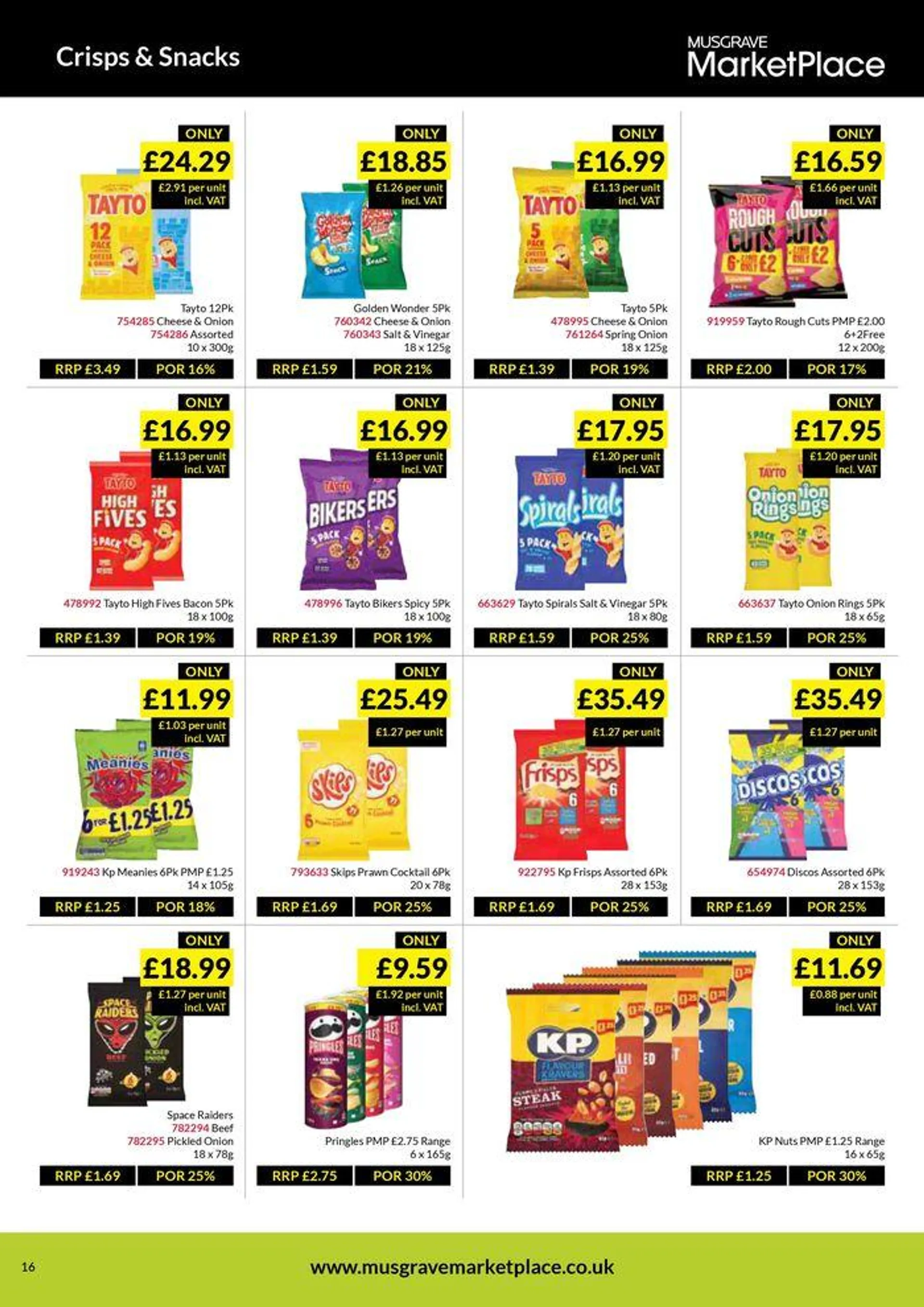 RETAIL DEALS - 16