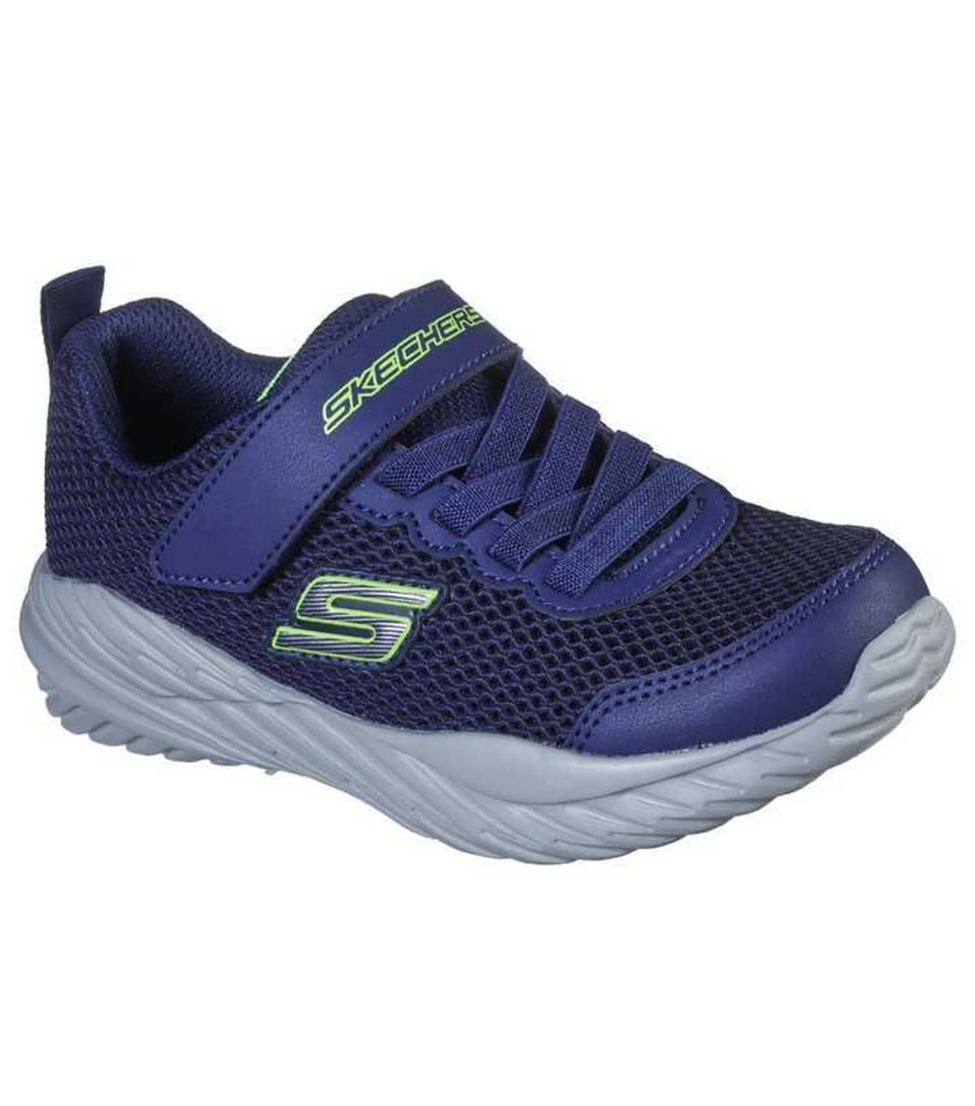 Skechers Kids Blue Nitro Sprint Krodon Trainers