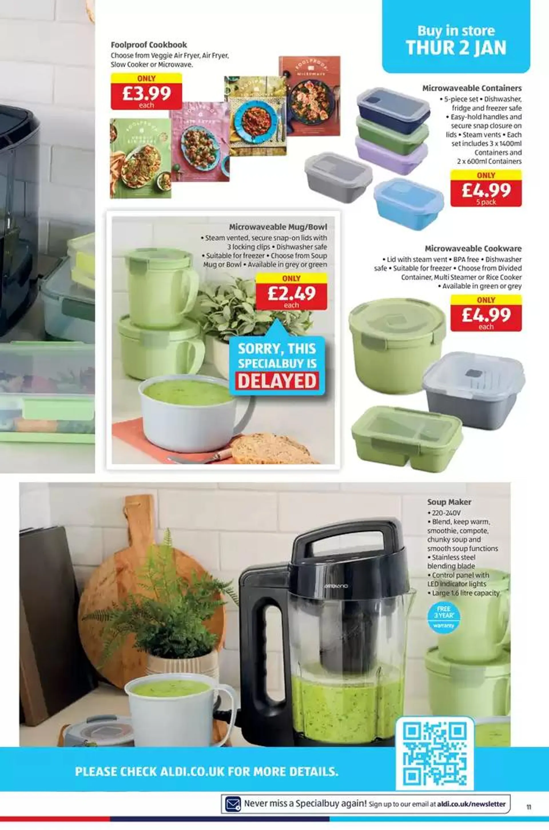 Aldi weekly offers from 27 December to 10 January 2025 - Catalogue Page 11