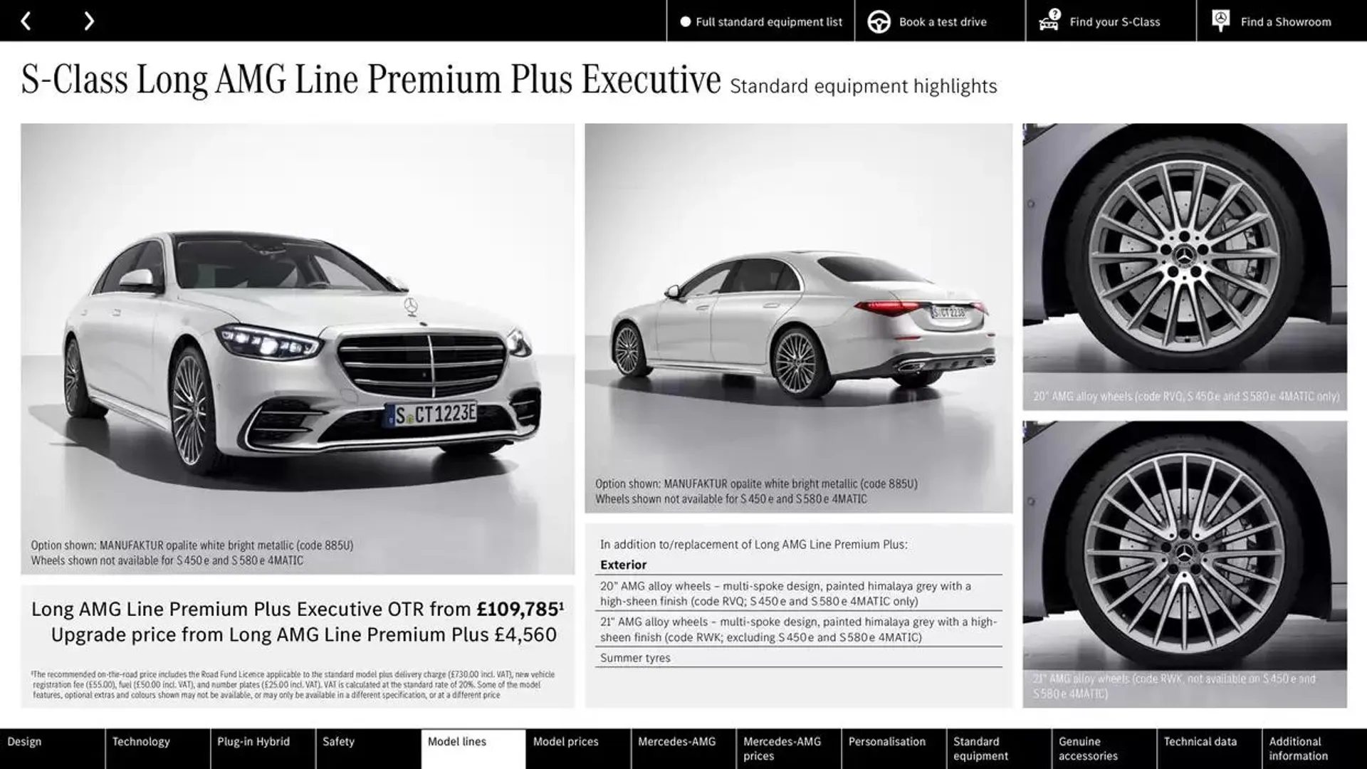 Mercedes Benz S-Class Saloon from 9 October to 9 October 2025 - Catalogue Page 25