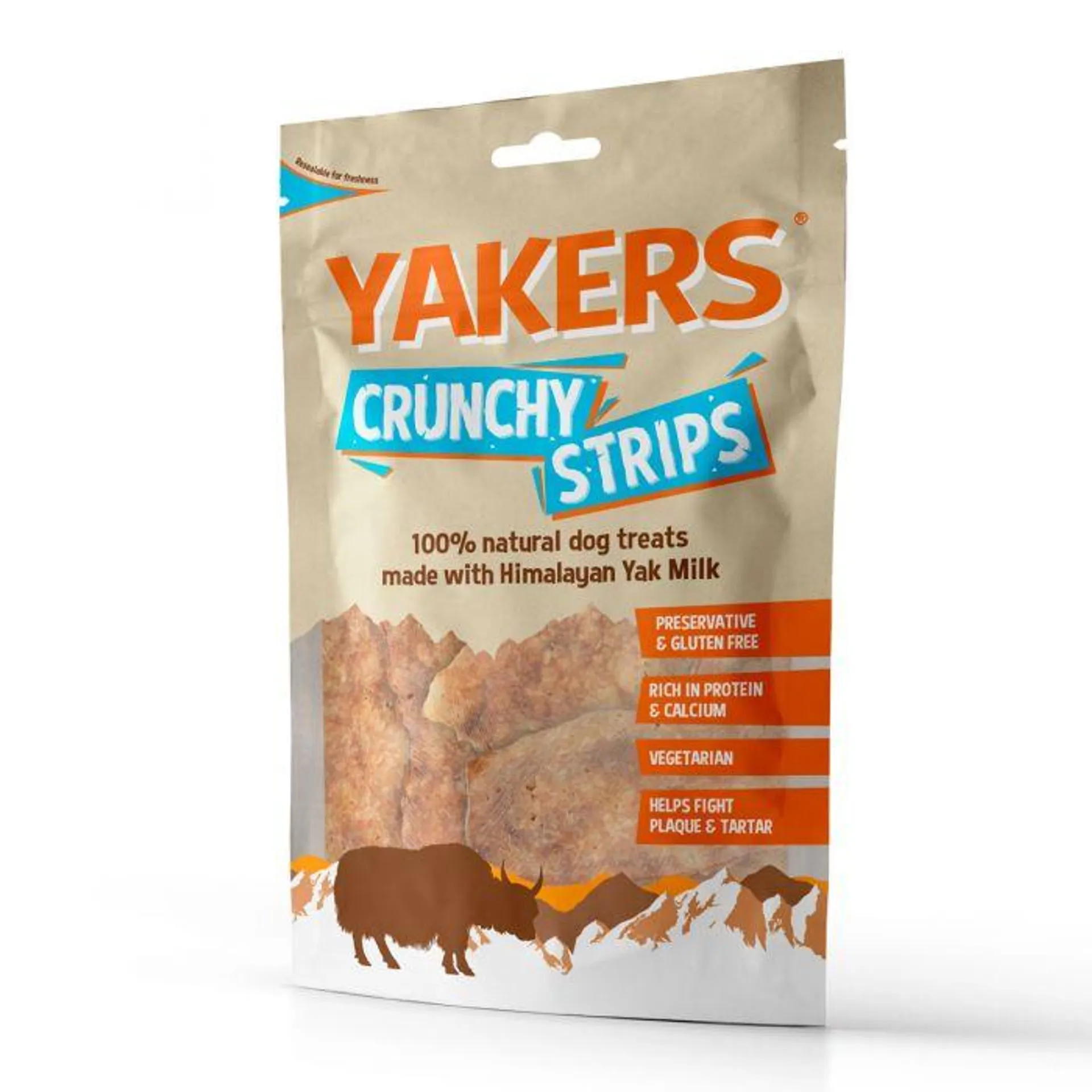 Yakers Crunchy Strips 70g