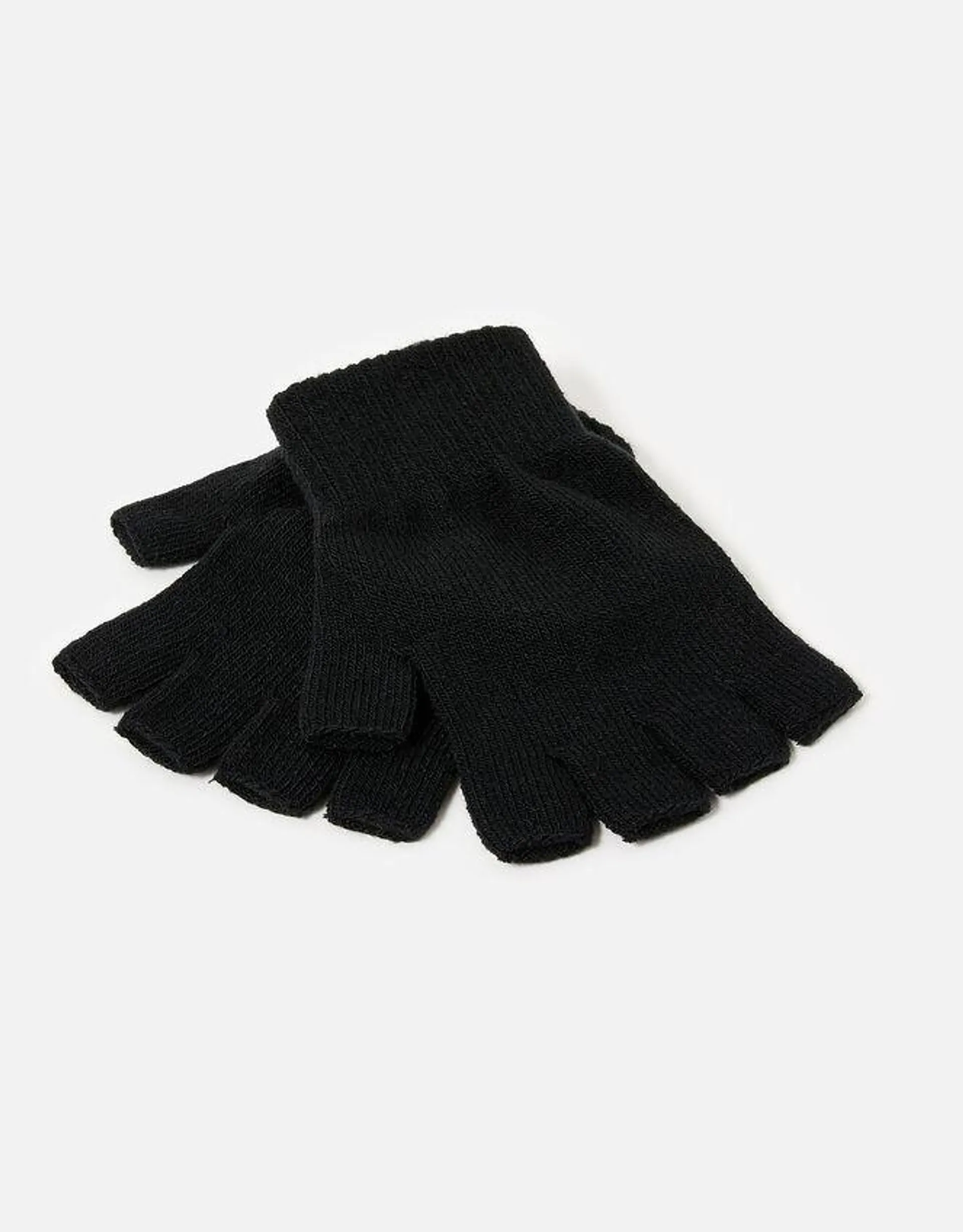 Plain Fingerless Gloves Multipack