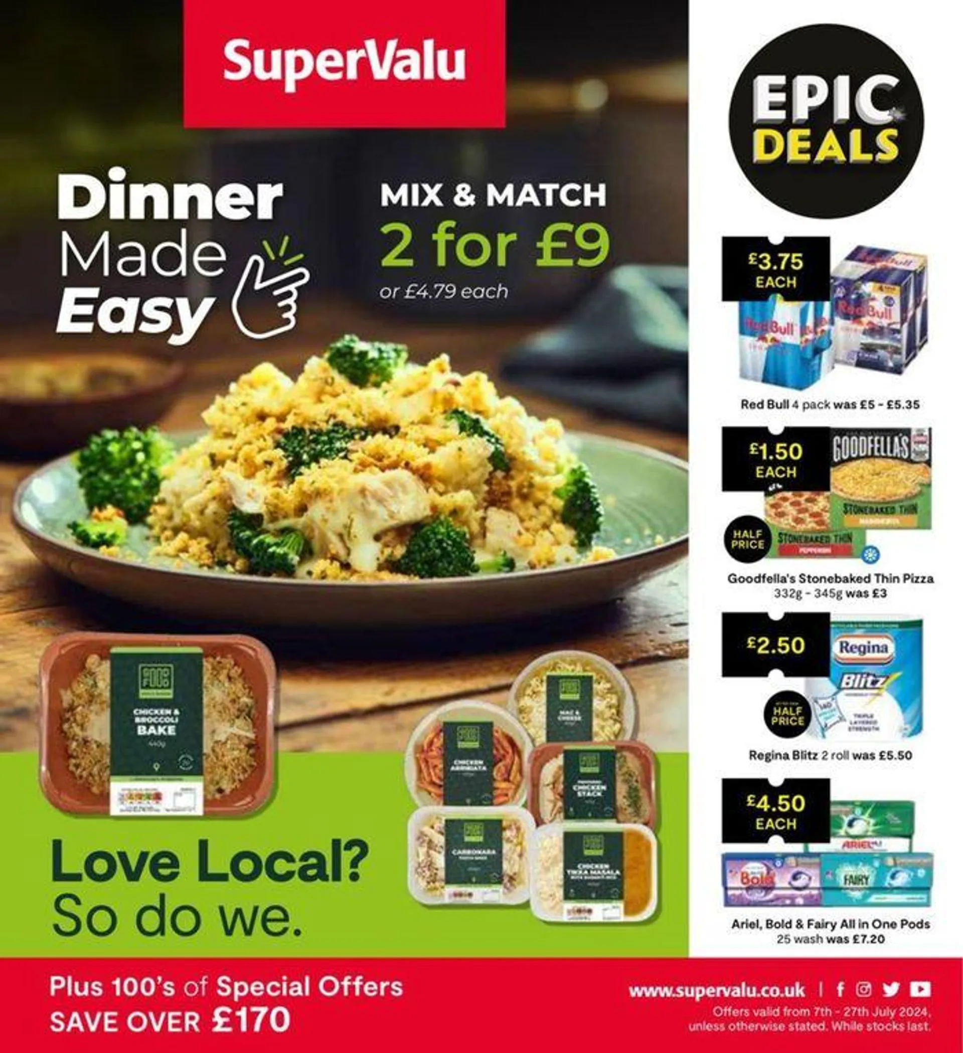 Dinner Made Easy from 8 July to 27 July 2024 - Catalogue Page 1