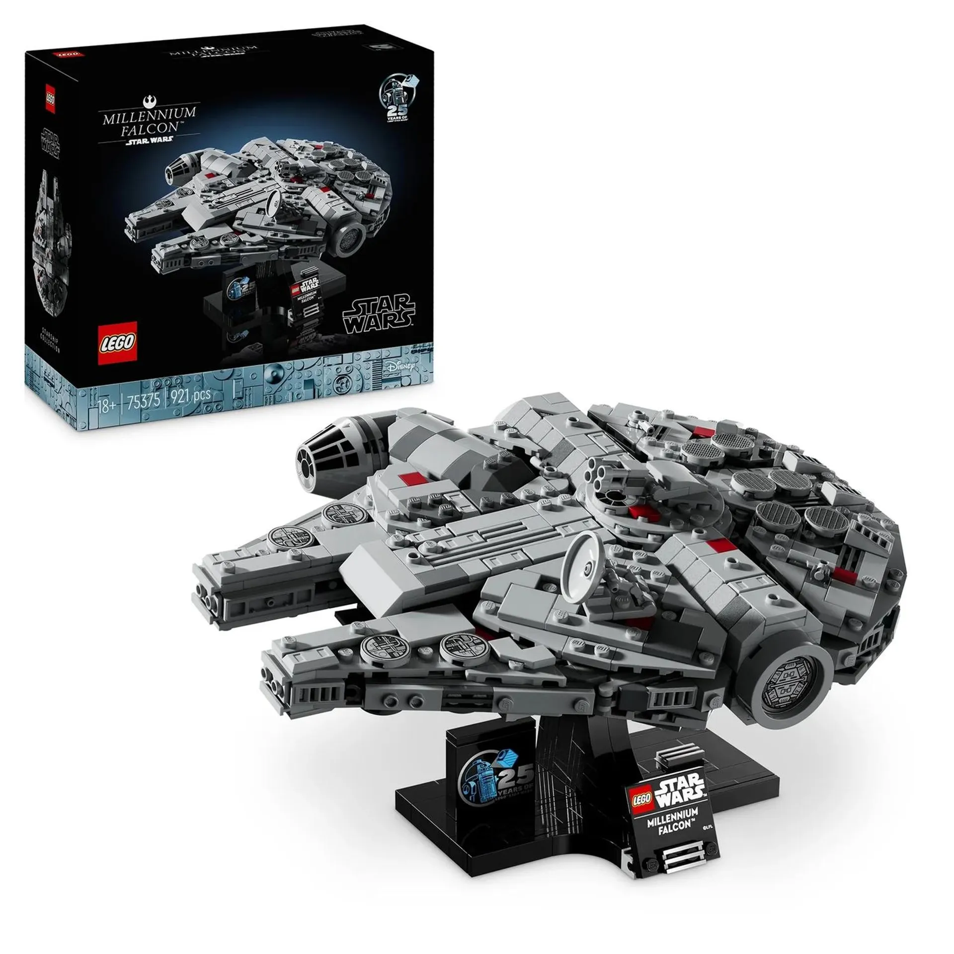 LEGO Star Wars Millennium Falcon Model Set for Adults 75375