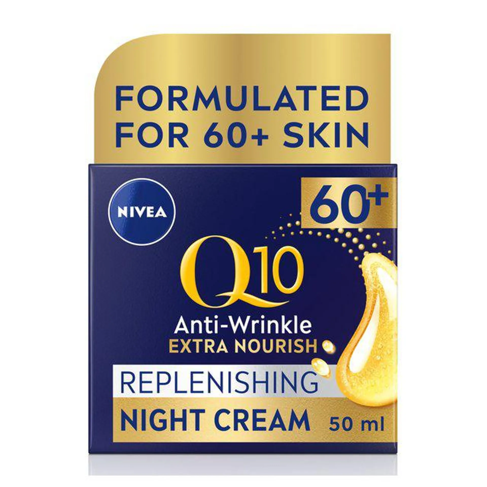 Nivea Q10 Power Anti-Wrinkle + Replenishing 60+ Night Cream
