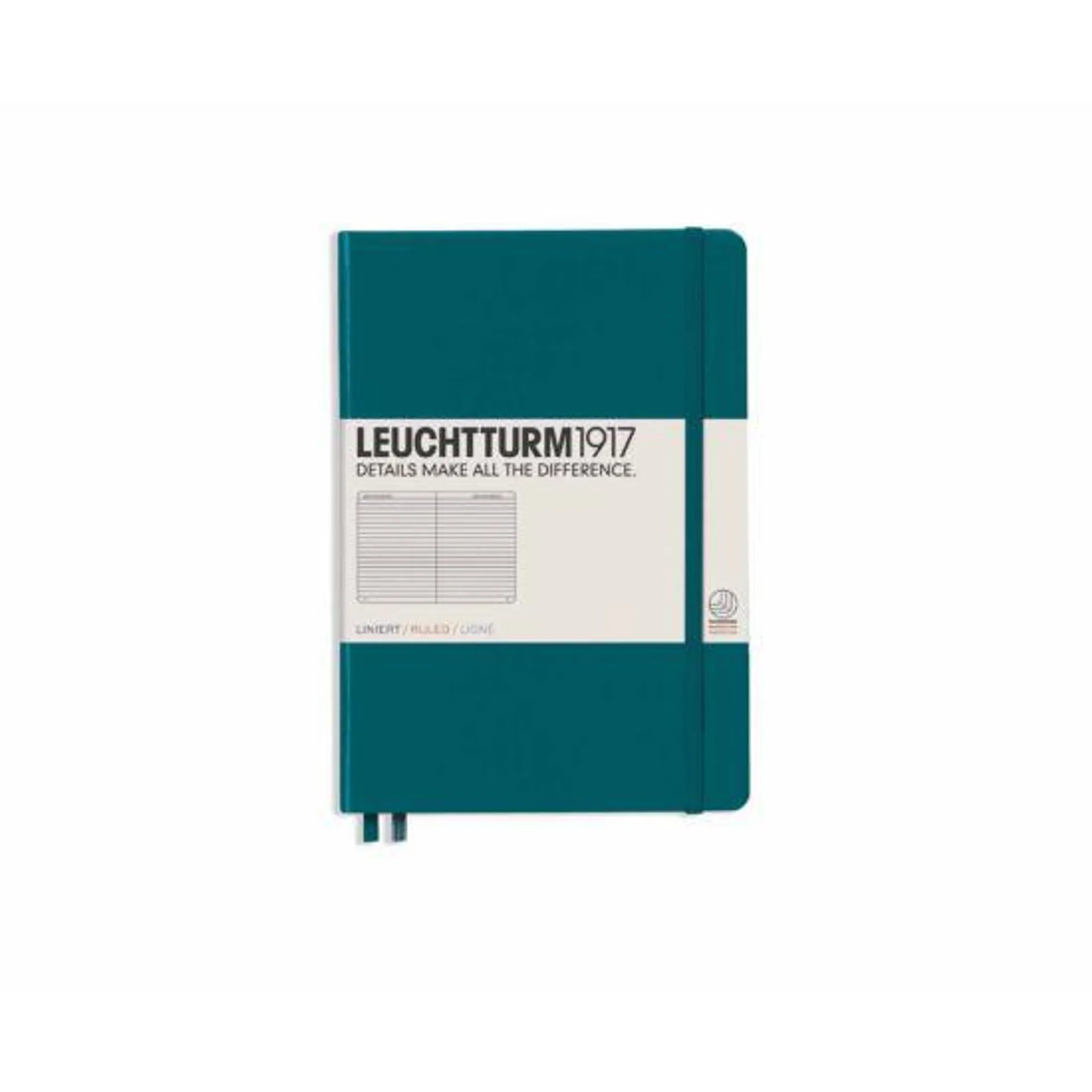 Leuchtturm1917 Hardcover Notebook Ruled A5
