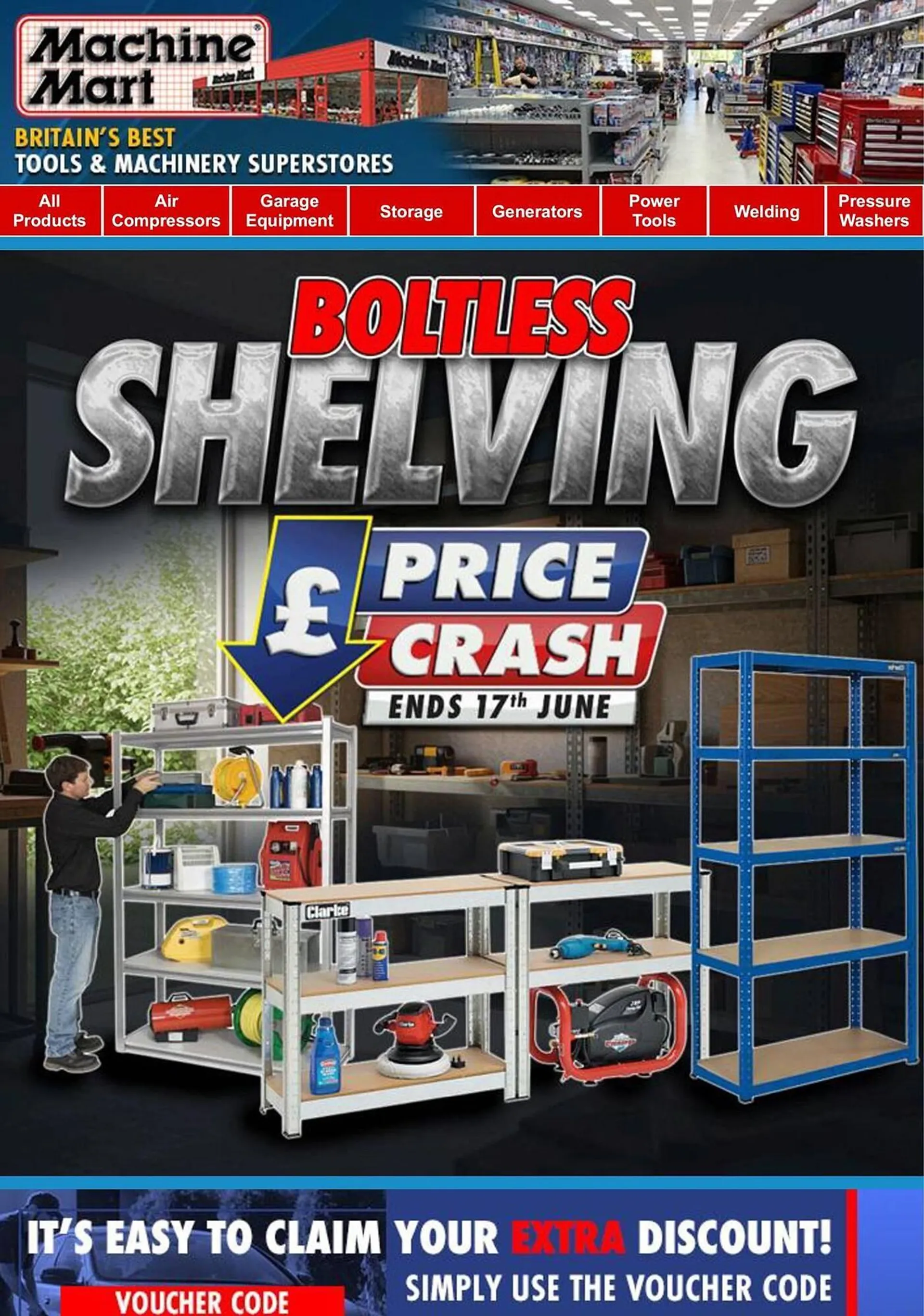 Machine Mart leaflet from 9 June to 17 June 2025 - Catalogue Page 1