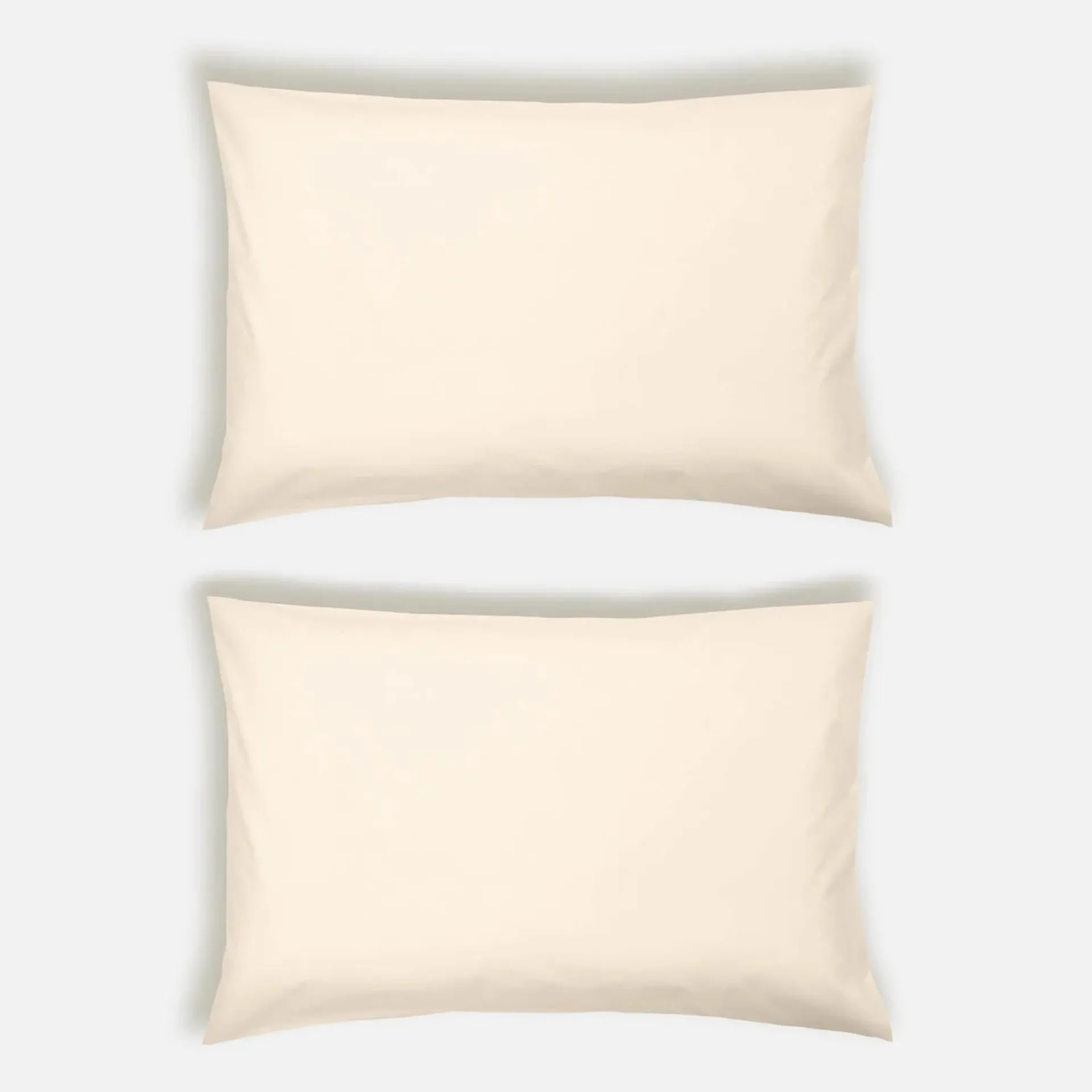 ïn home 200 Thread Count 100% Organic Cotton Pillowcase Pair - Natural