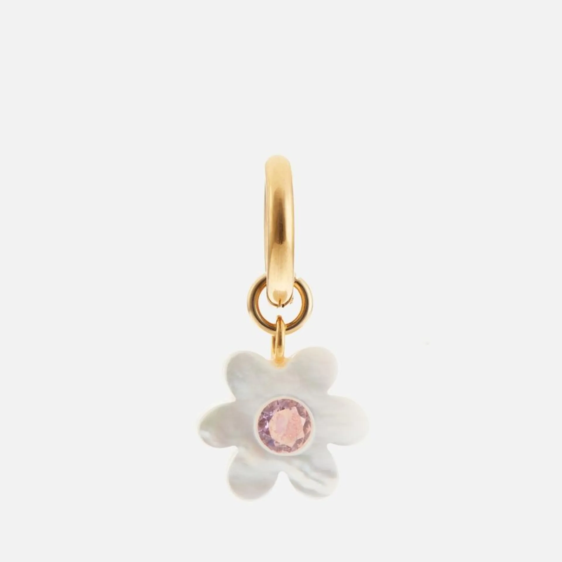 Notte Mini Superbloom Glow Gold-Plated Stud Earring