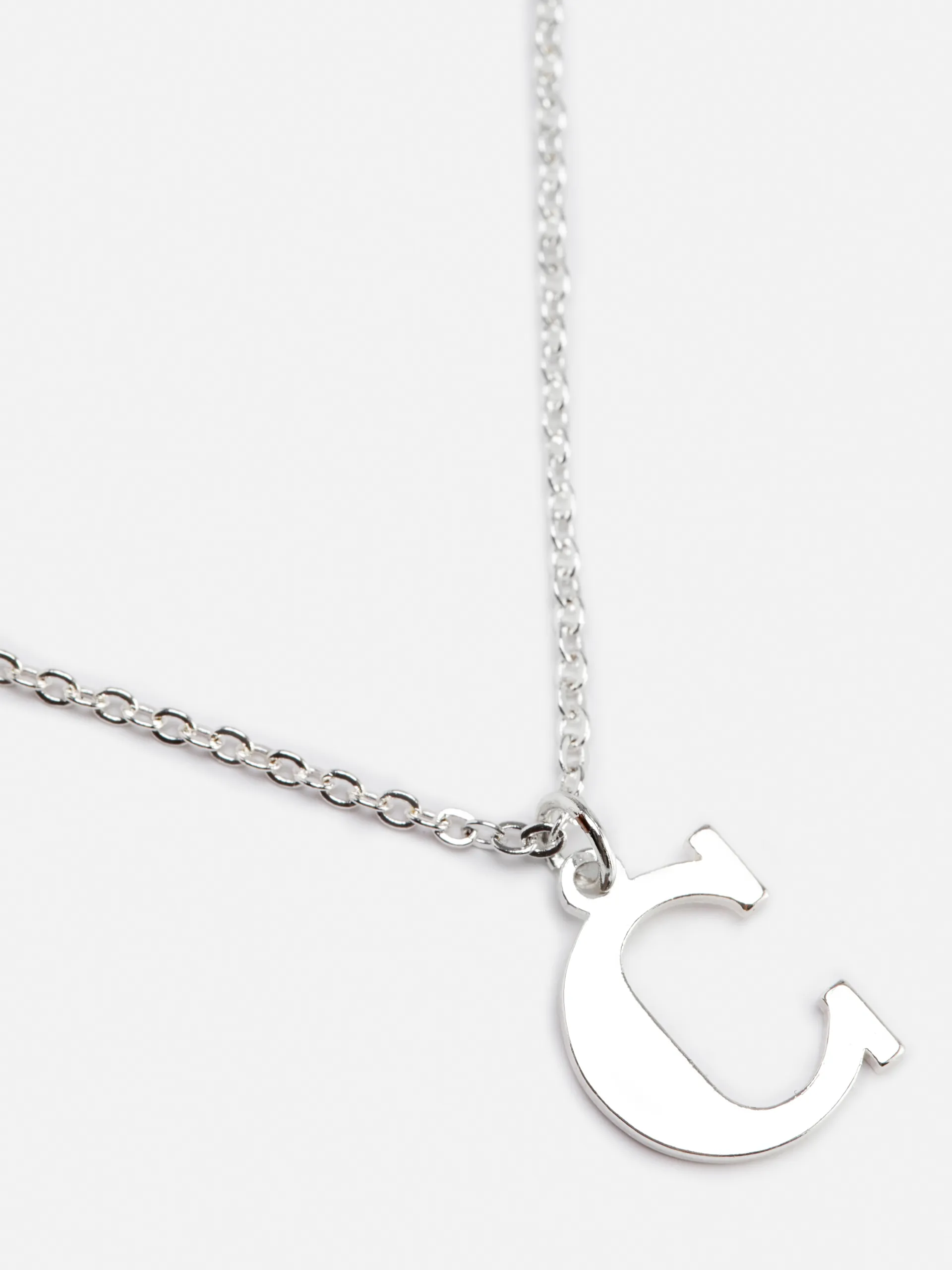 Initial Charm Chain Necklace