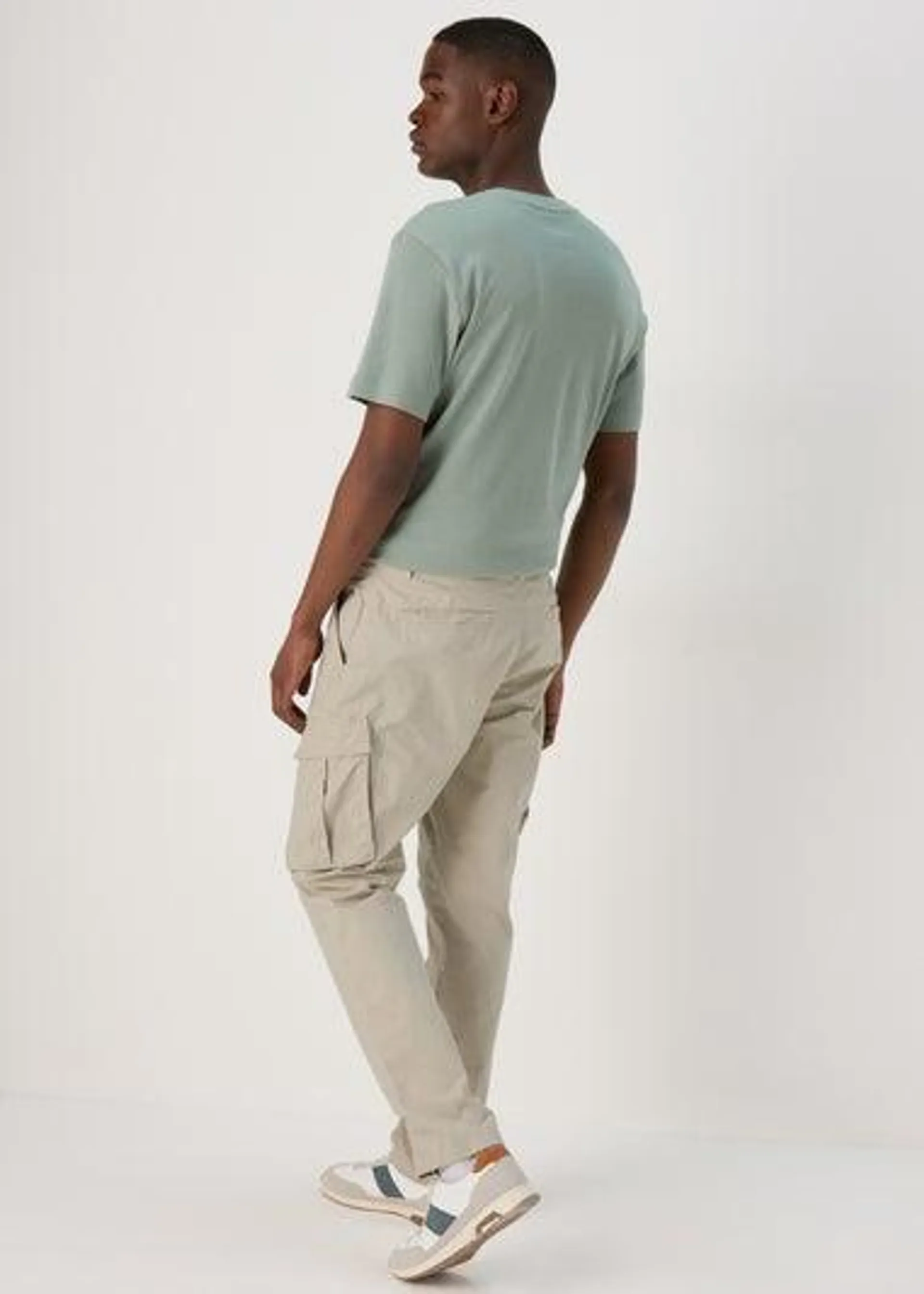 Stone Basic Cargo Trousers