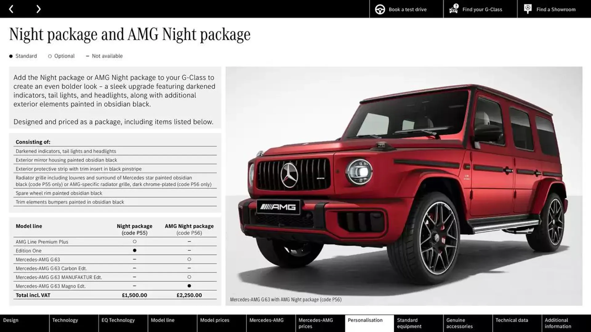 Mercedes Benz New G-Class from 12 October to 12 October 2025 - Catalogue Page 66