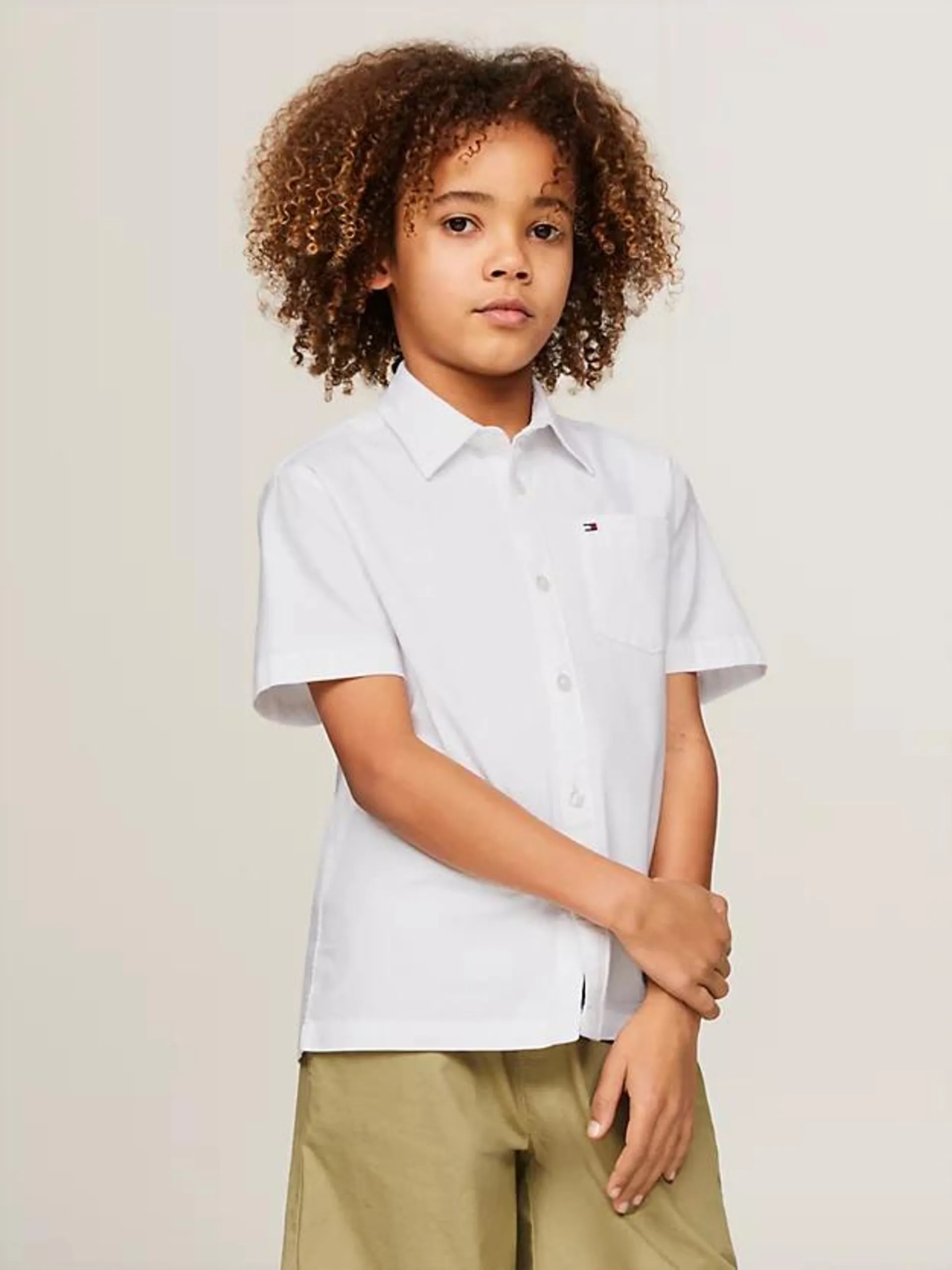 Essential Short Sleeve Oxford Shirt