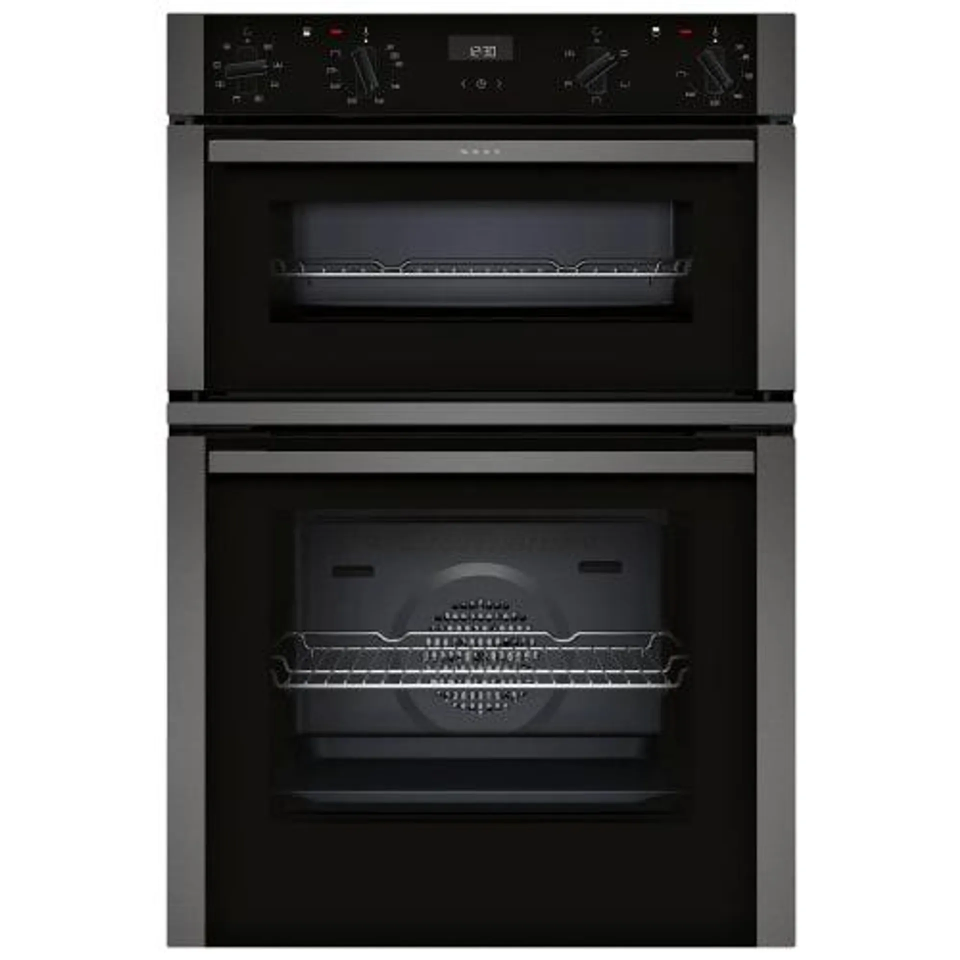 NEFF U1ACE2HG0B N50 Built-In Double Oven - Graphite Grey