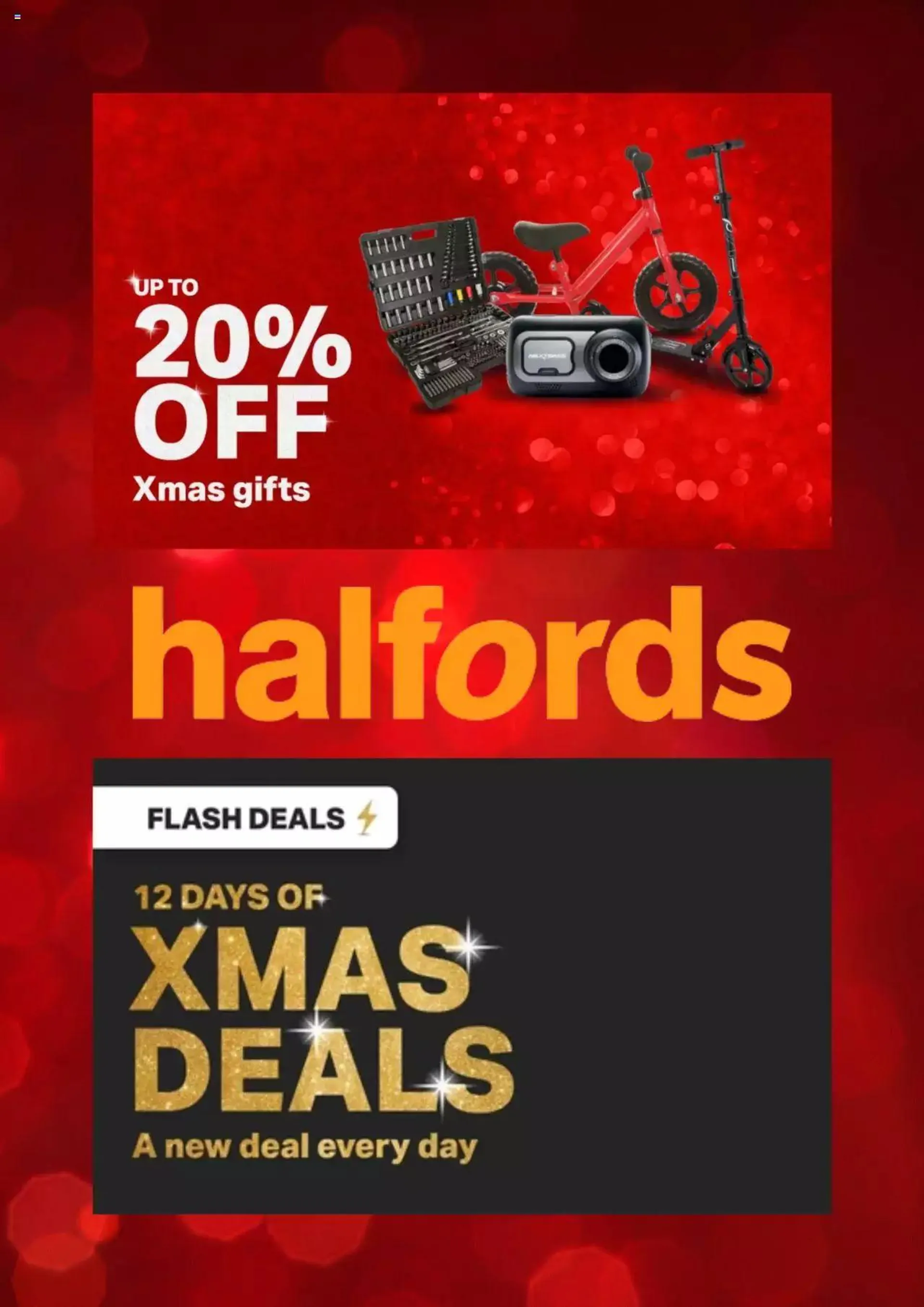Halfords Winter sale from 20 December to 25 December 2023 - Catalogue Page 